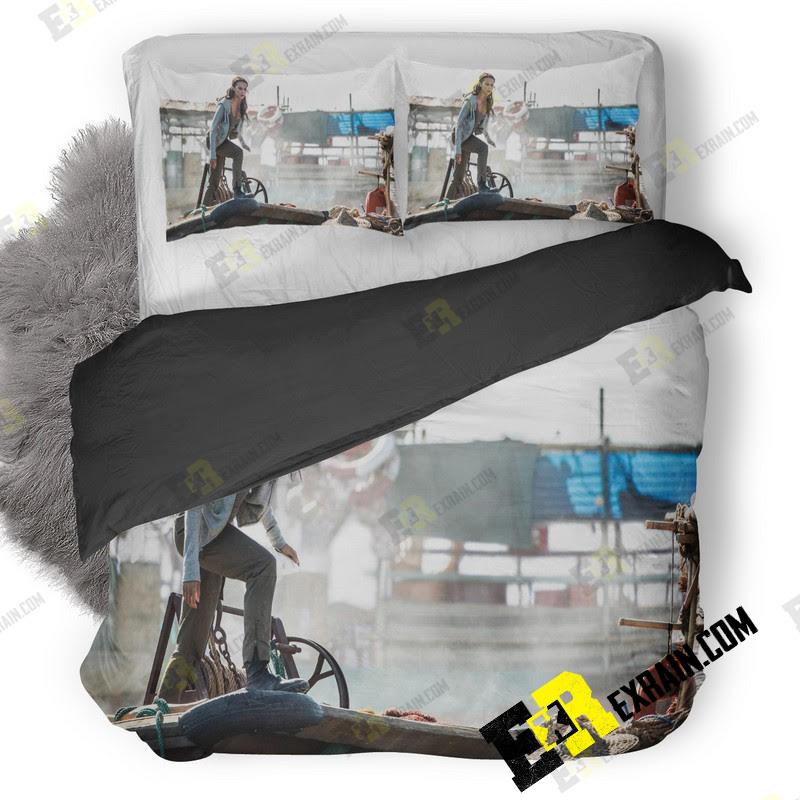 Tomb Raider Alicia Vikander Movie 96 3D Customized Duvet Cover Bedding Set