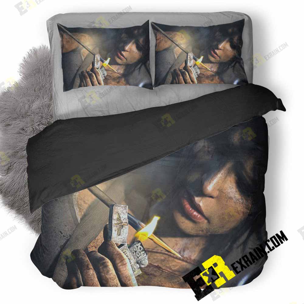 Tomb Raider By 3D Customized Duvet Cover Bedding Set