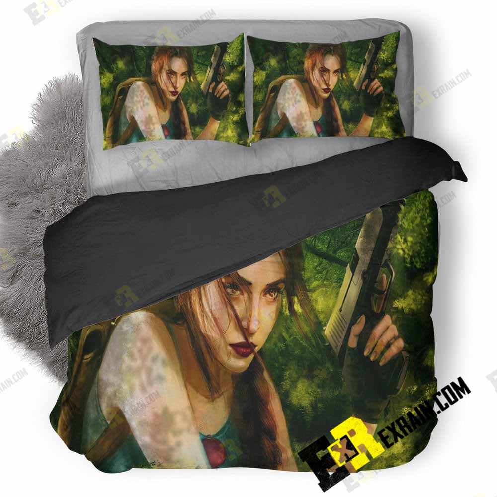 Tomb Raider Cosplay D0 3D Customized Duvet Cover Bedding Set