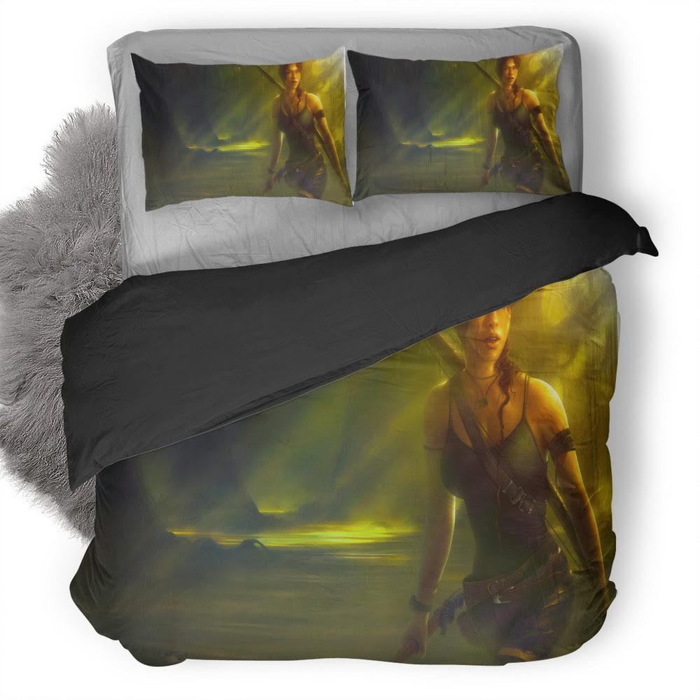Tomb Raider Customized Duvet Cover Bedding Set