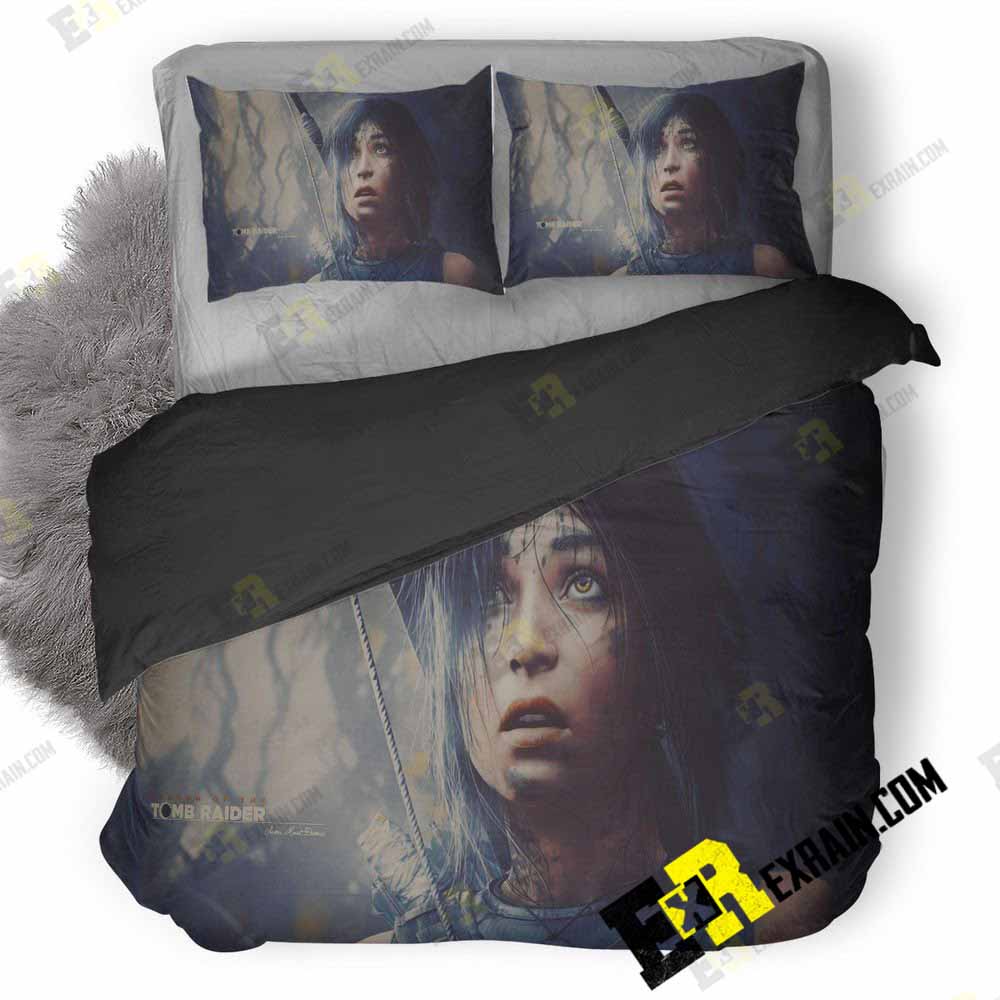 Tomb Raider Hd Ba 3D Customized Duvet Cover Bedding Set
