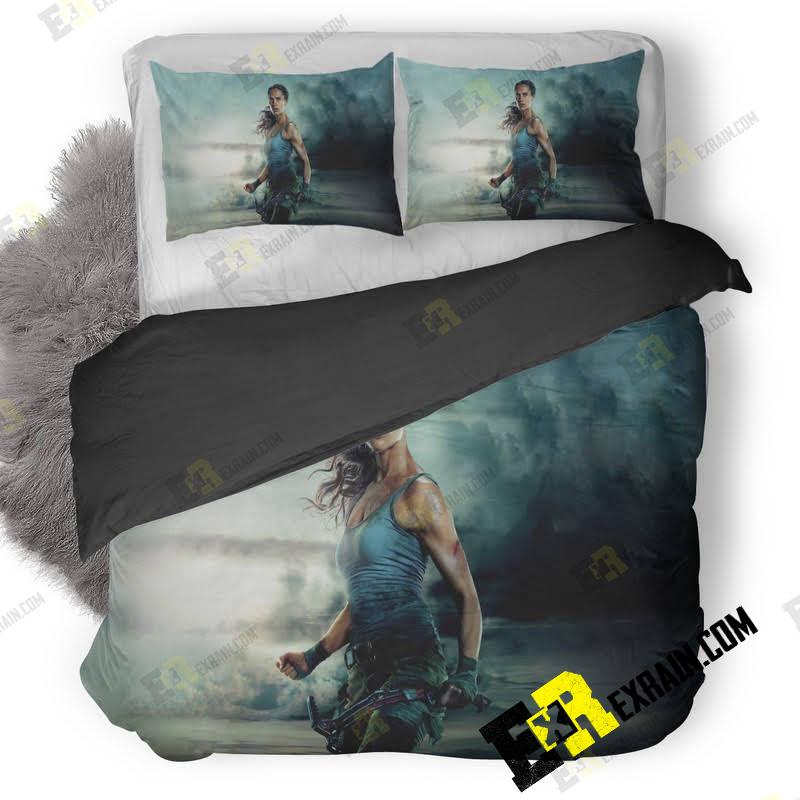 Tomb Raider Movie 3D Customized Duvet Cover Bedding Set