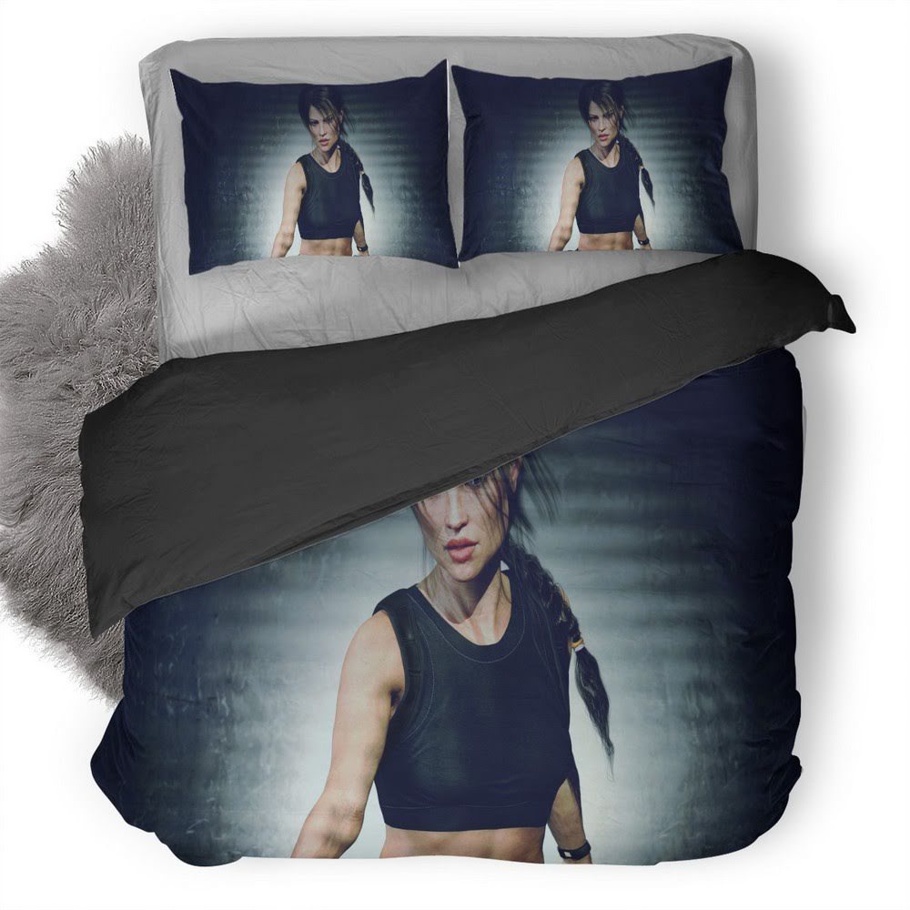 Tomb Raider The Angel Of Darkness 3D Customized Duvet Cover Bedding Set