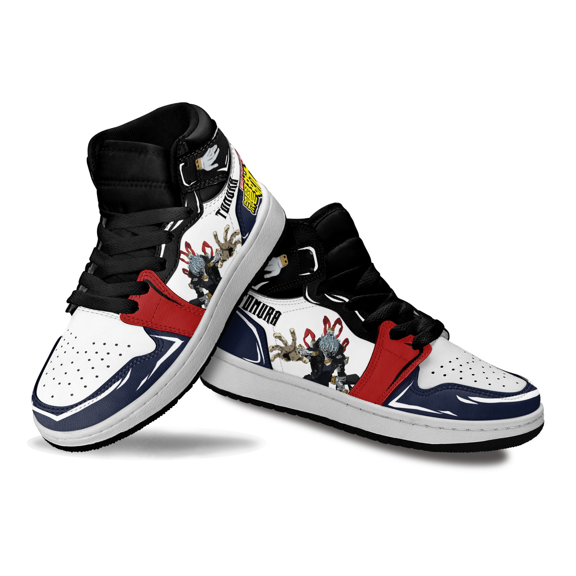 Tomura Shigaraki Kids Sneakers Custom Anime My Hero Academia Shoes For Kids