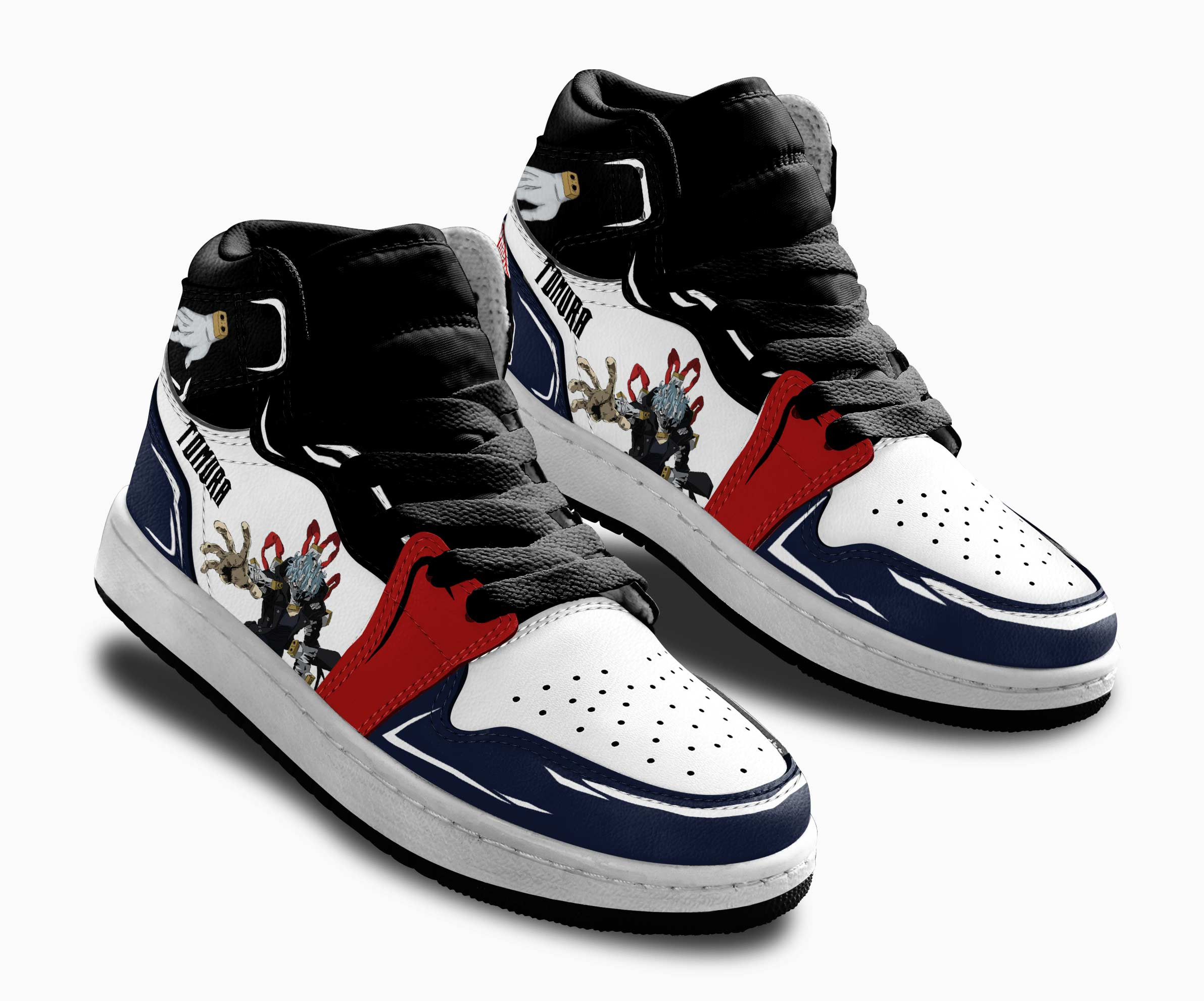 Tomura Shigaraki Kids Sneakers Custom Anime My Hero Academia Shoes For Kids