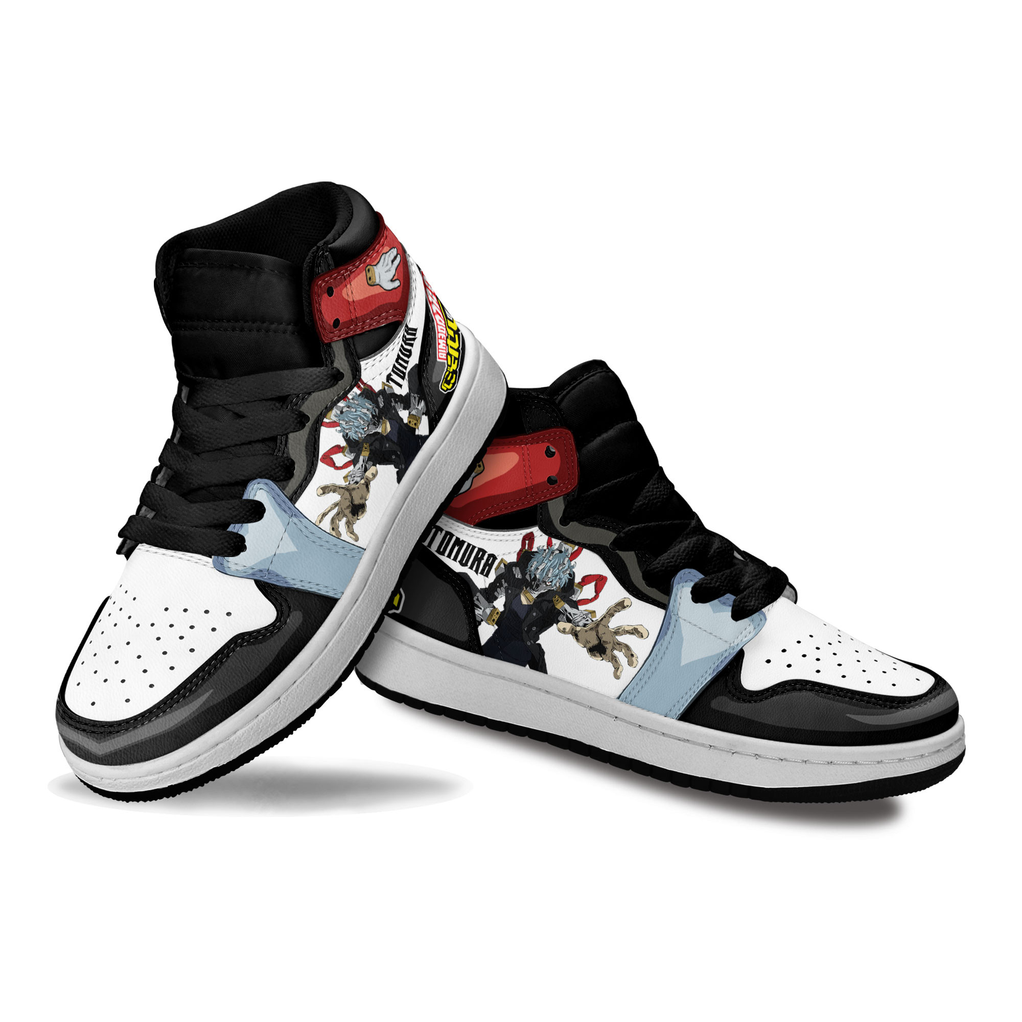 Tomura Shiragaki Kids Sneakers Custom My Hero Academia Anime Shoes For Kids
