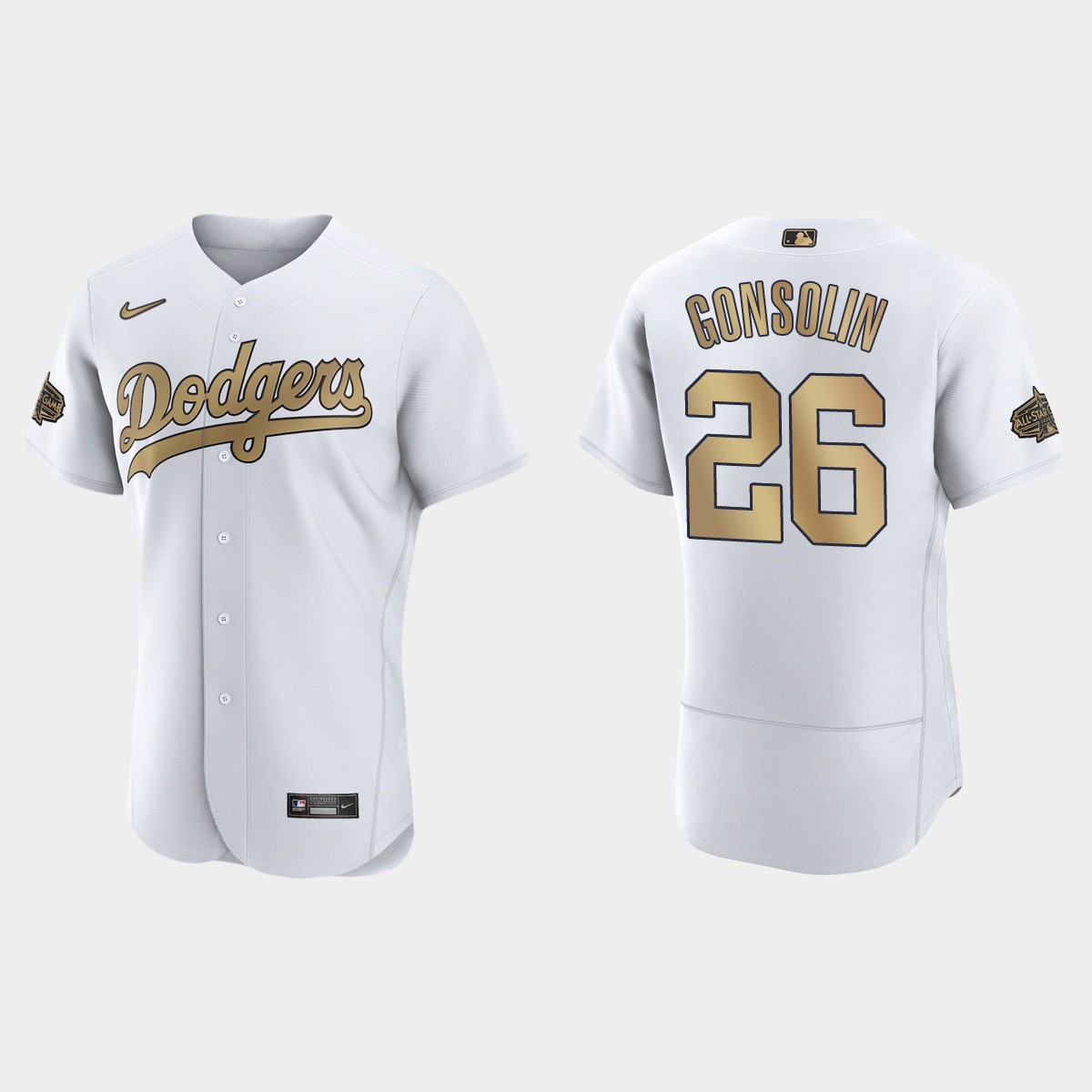 Tony Gonsolin Los Angeles Dodgers 2022 MLB All-Star Game Jersey - White