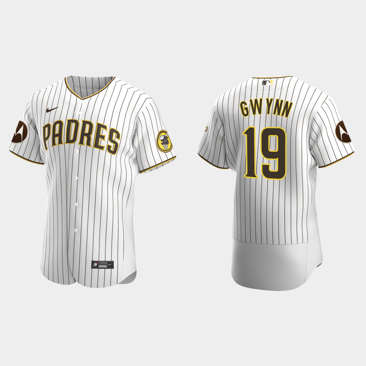 Tony Gwynn San Diego Padres 2023 Motorola Patch Jersey - White