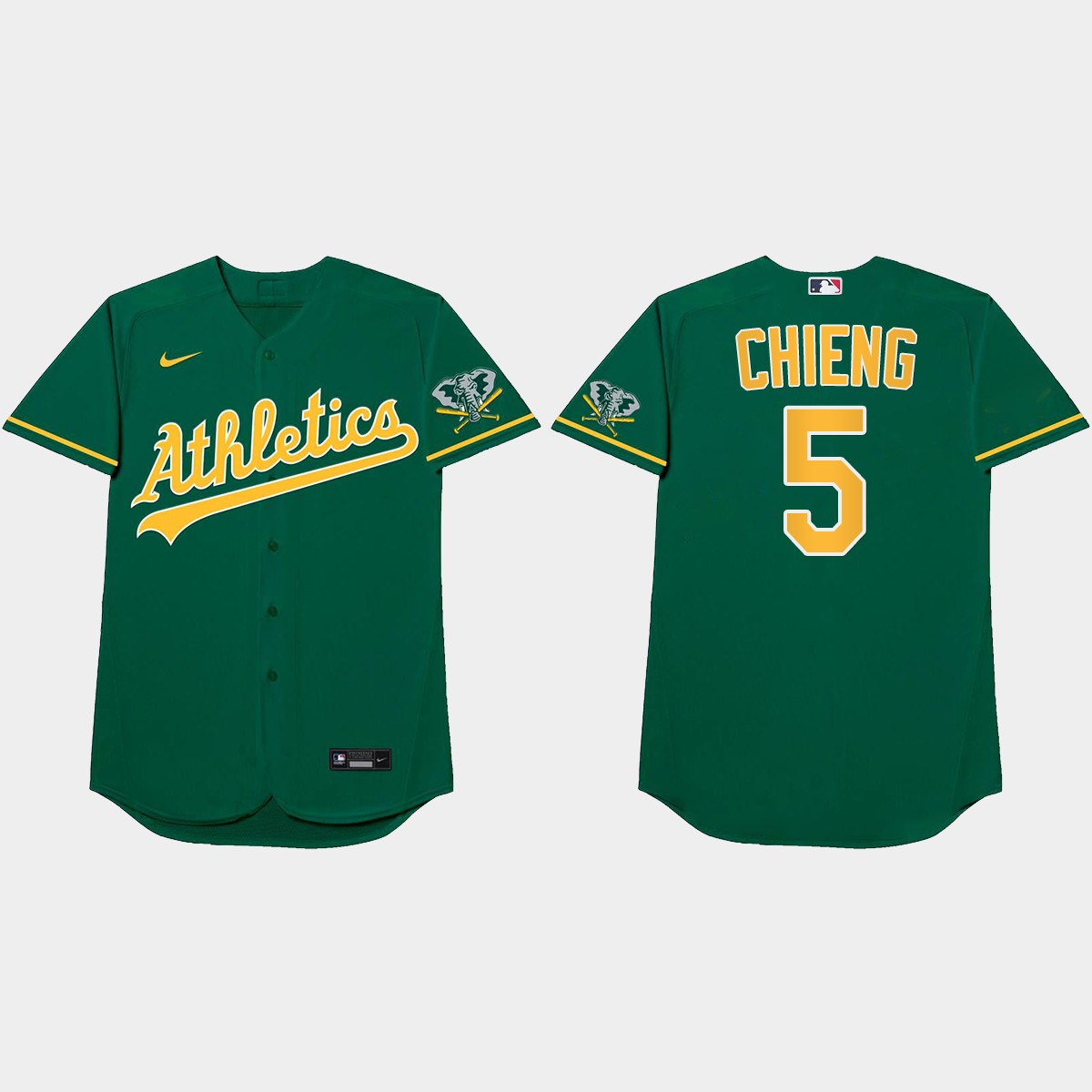 Tony Kemp 2021 Players' Weekend Chieng Nickname Jersey - Green