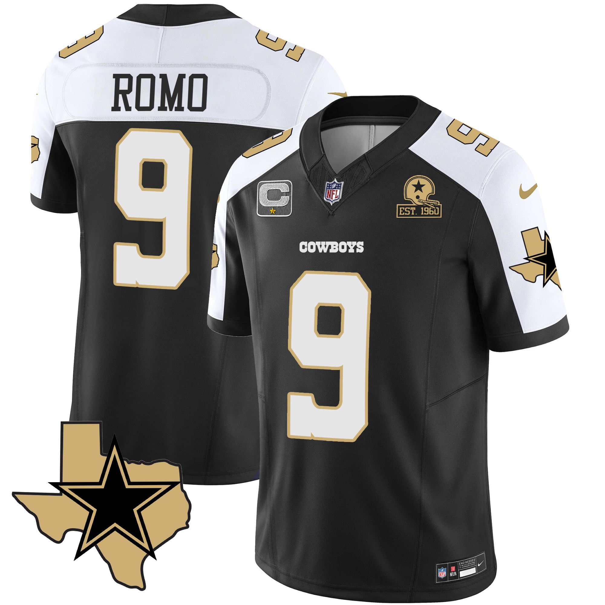 Tony Romo Men's Dallas Cowboys Special Vapor Limited Alternate Jersey - All Stitched 