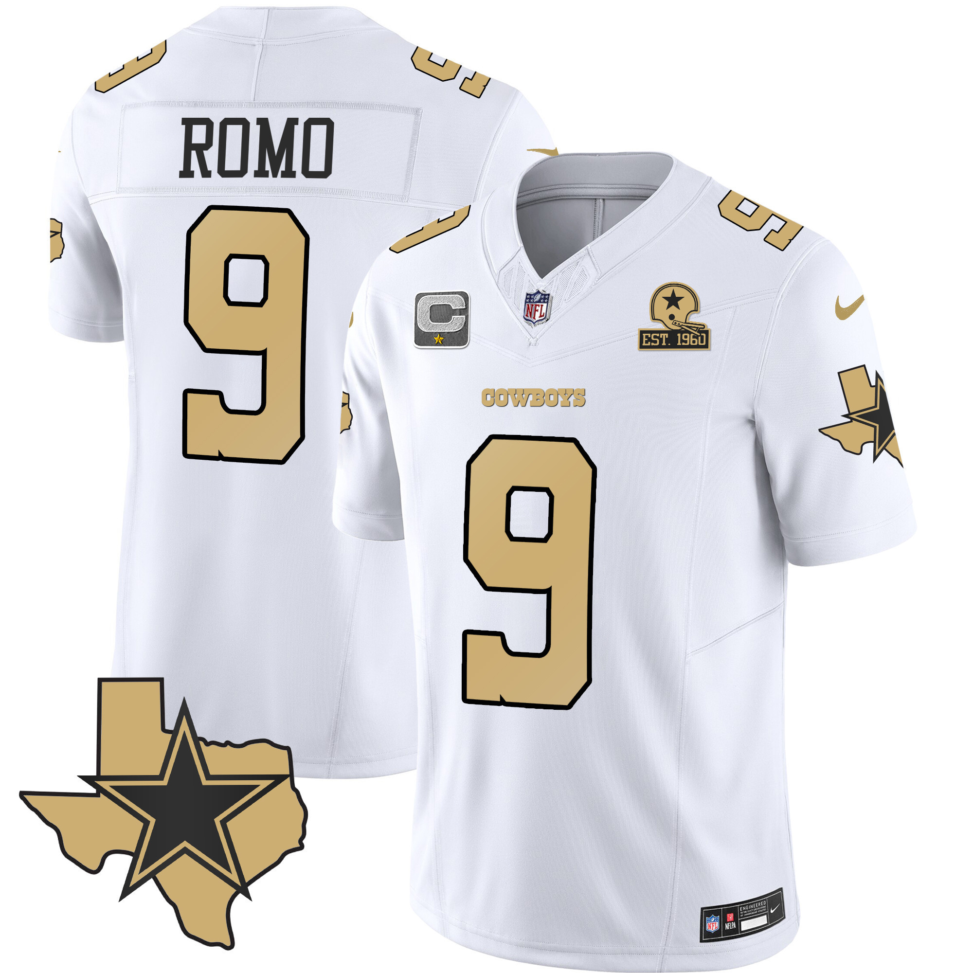 Tony Romo Men's Dallas Cowboys Special Vapor Limited White Jersey - All Stitched 