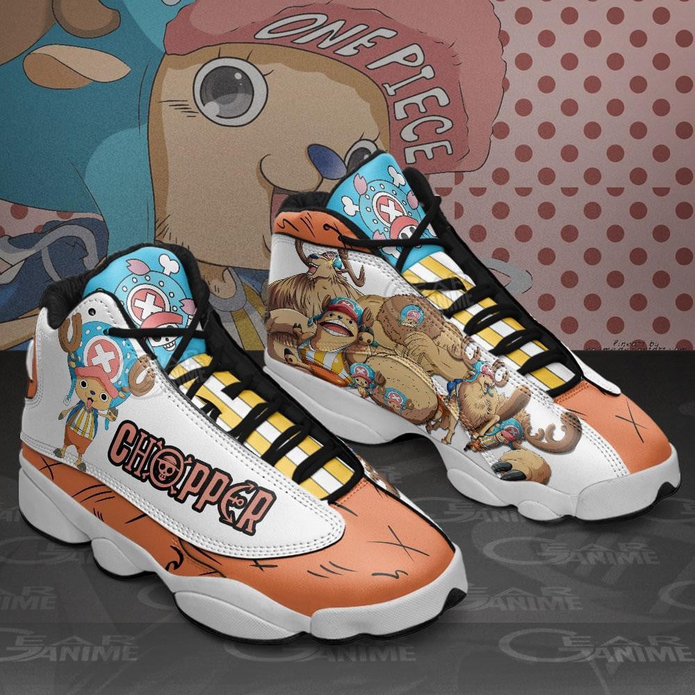 Tony Tony Chopper JD13 Sneakers Custom Anime One Piece Shoes Fan Gift Idea