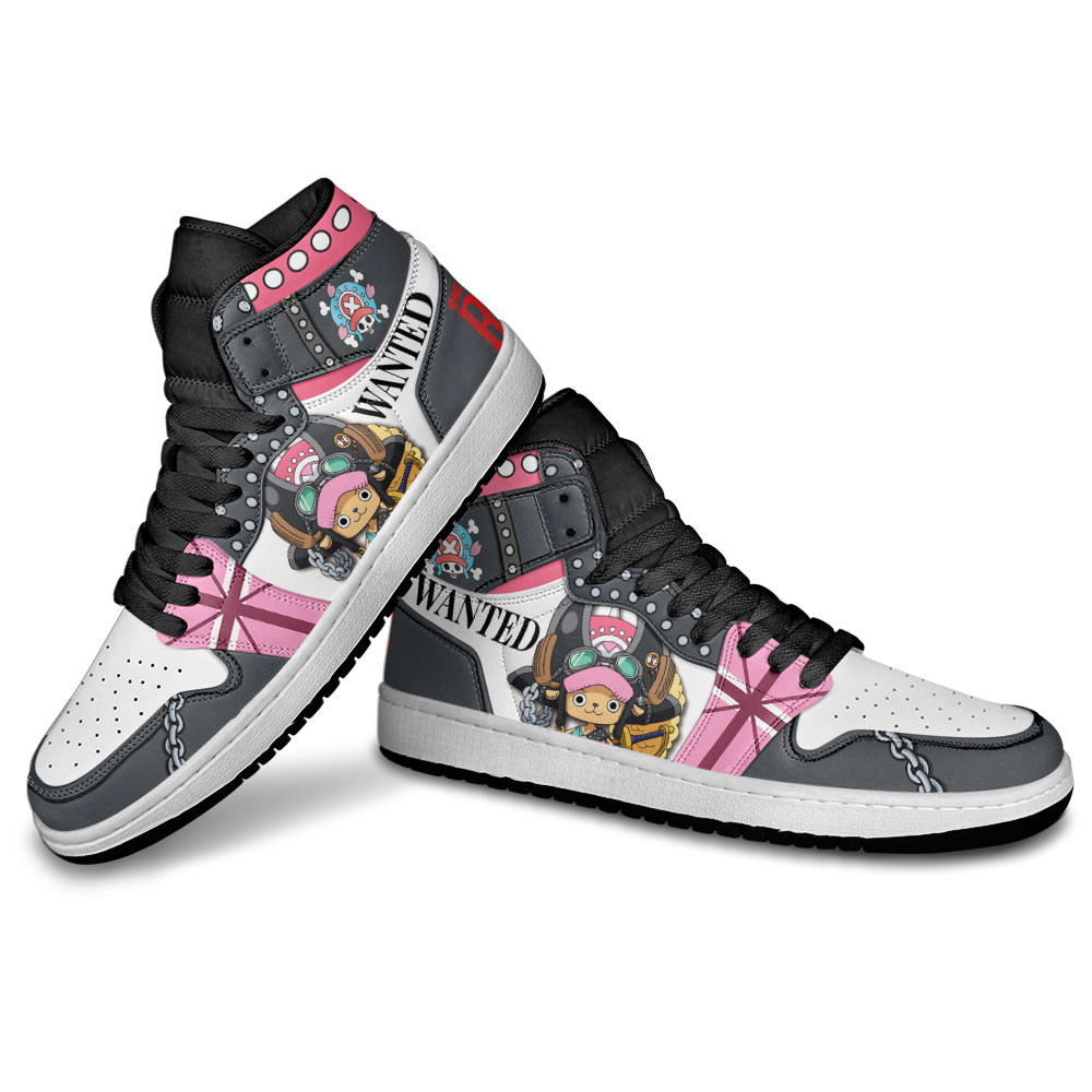 Tony Tony Chopper JD1s Sneakers One Piece Red Anime Shoes, Air Jordan Hightop