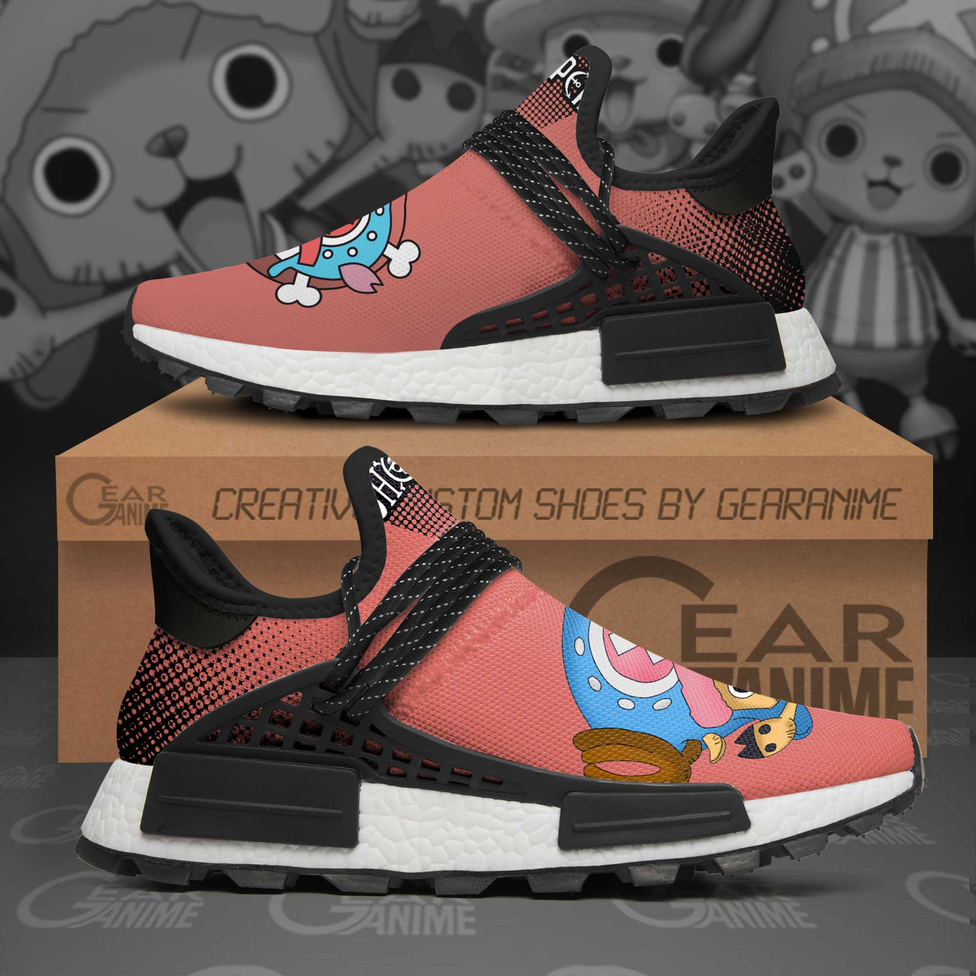 Tony Tony Chopper Shoes One Piece Anime Shoes, NMD Shoes