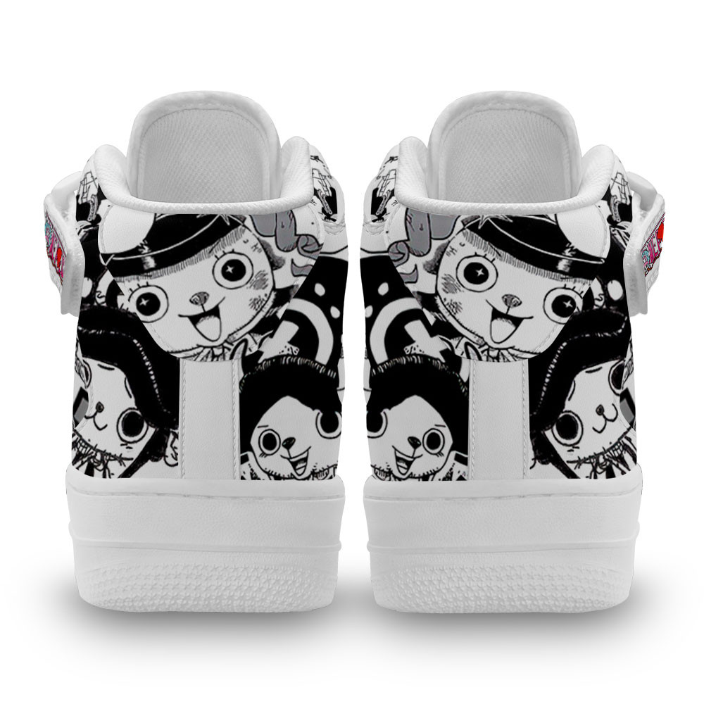 Tony Tony Chopper Sneakers Air Mid One Piece Custom Anime Shoes Mix Manga