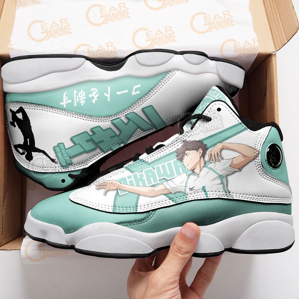 Tooru Oikawa JD13 Sneakers Haikyuu Custom Anime Shoes