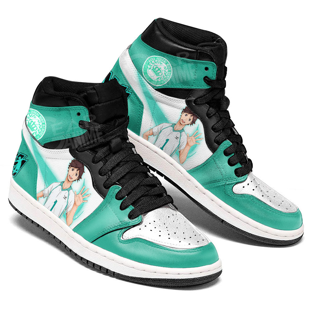 Tooru Oikawa JD1s Sneakers Haikyuu Anime Shoes, Air Jordan Hightop