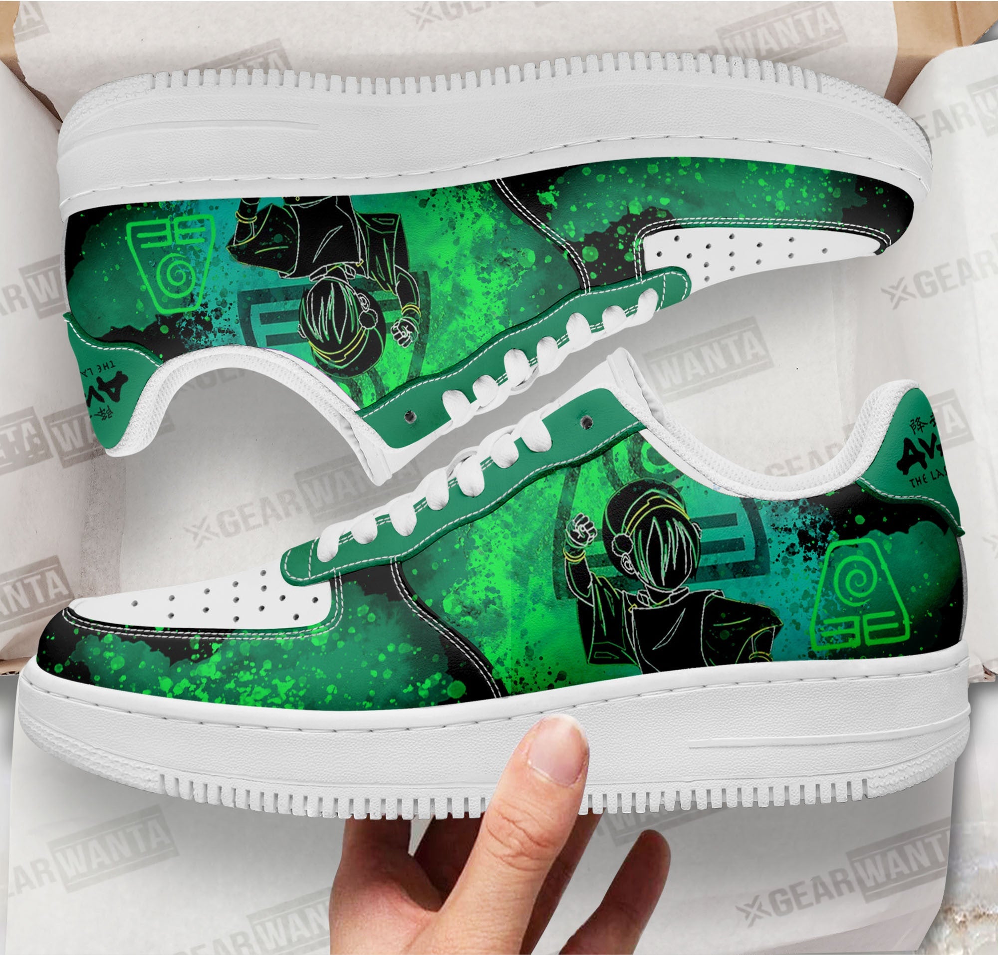 Toph Beifong Avatar The Last Airbender Air Sneakers Custom Shoes