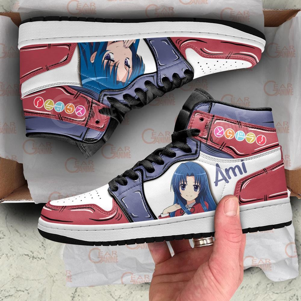 Toradora Ami Kawashima JD1s Sneakers Anime Shoes, Air Jordan Hightop