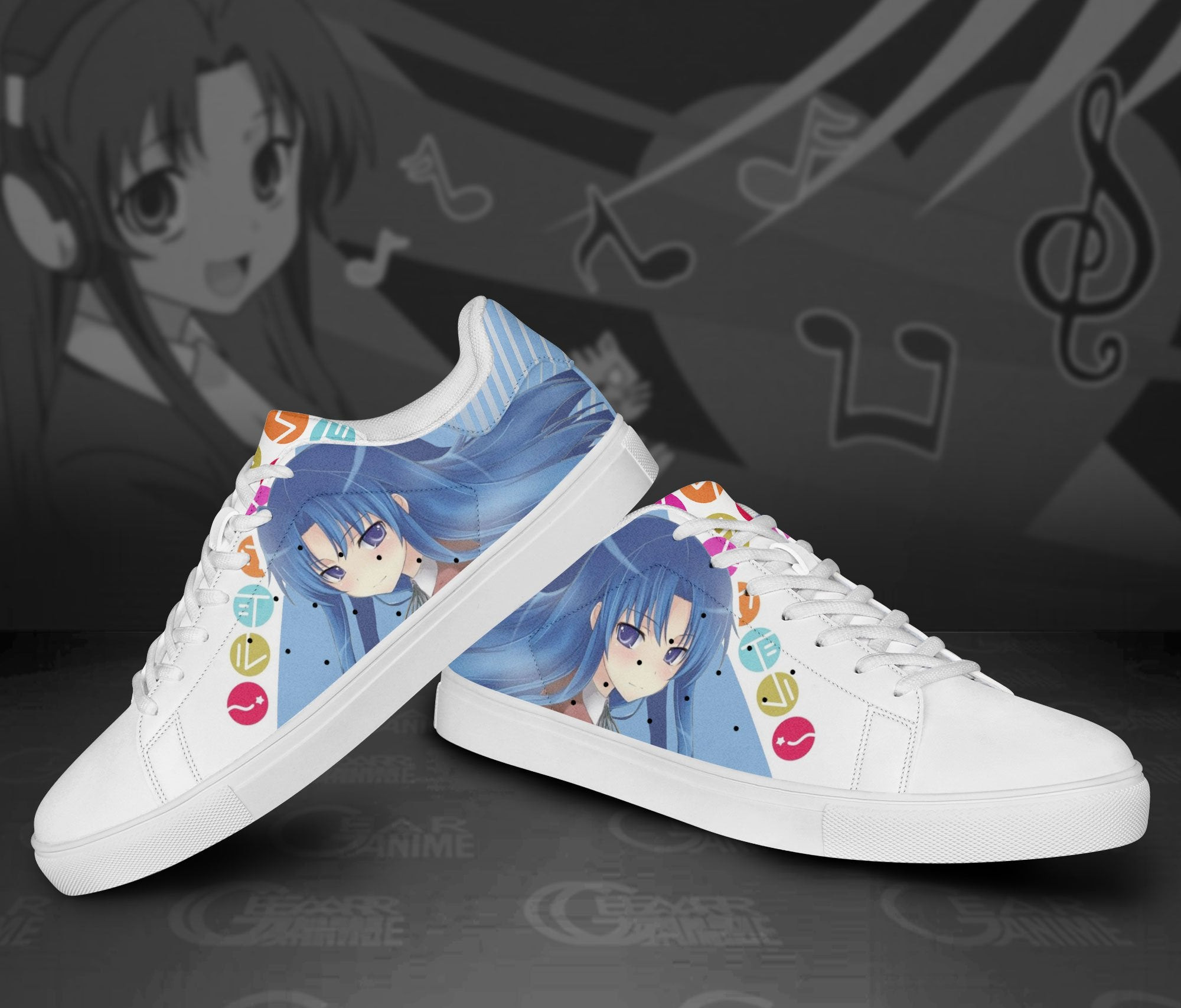 Toradora Ami Kawashima Skate Shoes Custom Anime Shoes