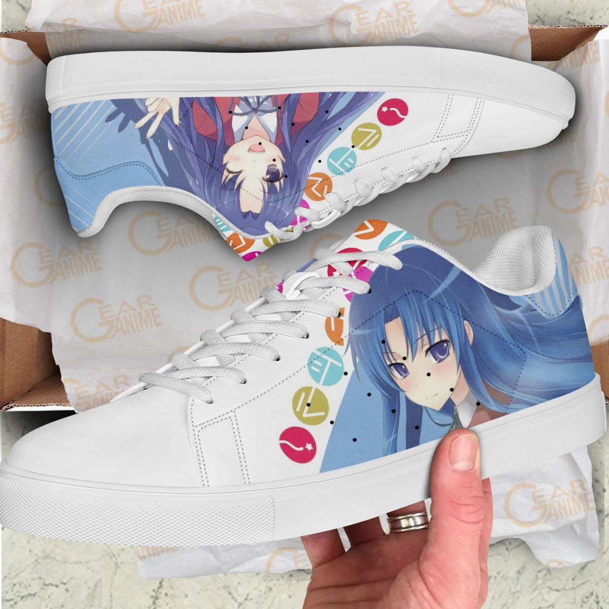 Toradora Ami Kawashima Skate Shoes Custom Anime Shoes
