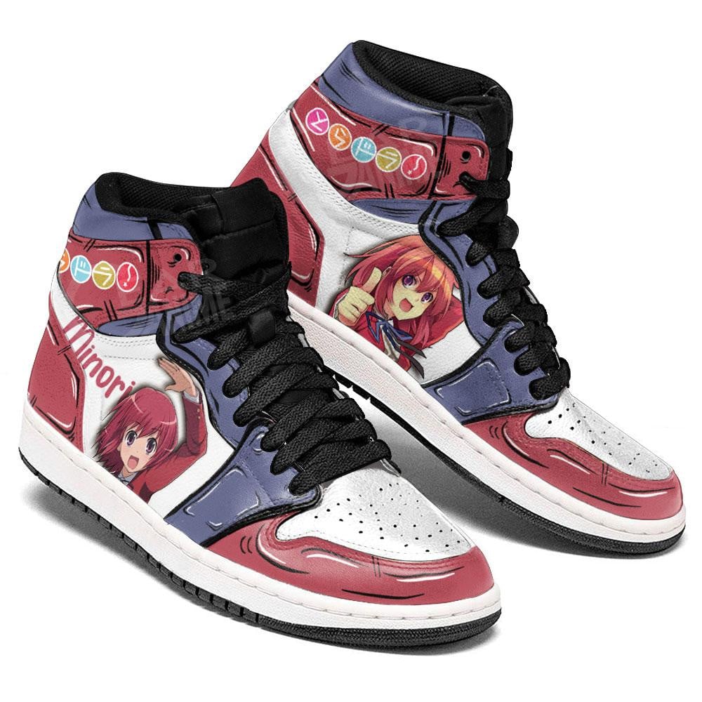 Toradora Kushieda Minori JD1s Sneakers Anime Shoes, Air Jordan Hightop