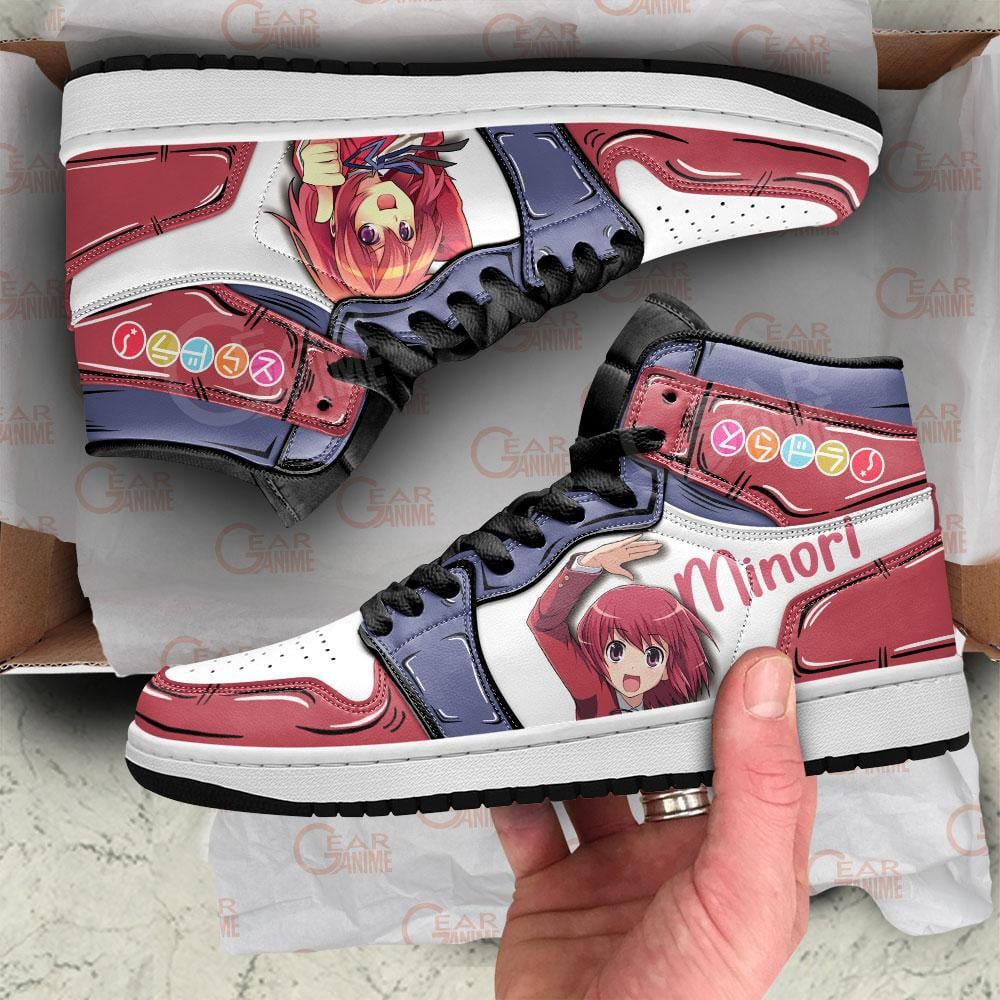 Toradora Kushieda Minori JD1s Sneakers Anime Shoes, Air Jordan Hightop
