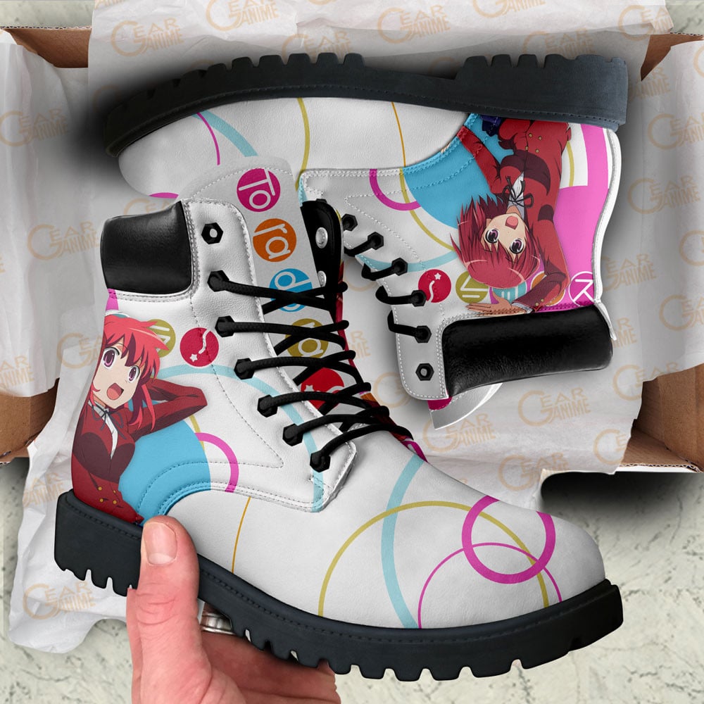 Toradora Minori Kushieda Boots Anime Custom Shoes