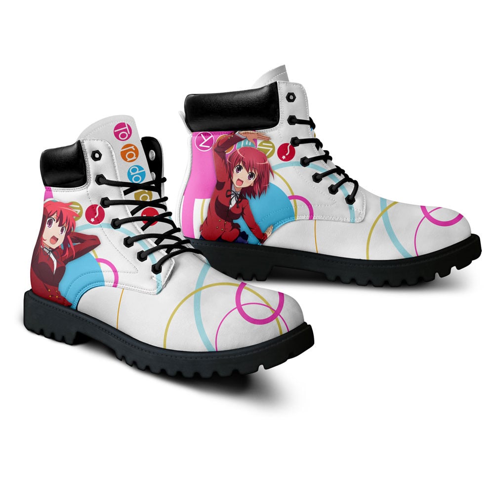 Toradora Minori Kushieda Boots Anime Custom Shoes