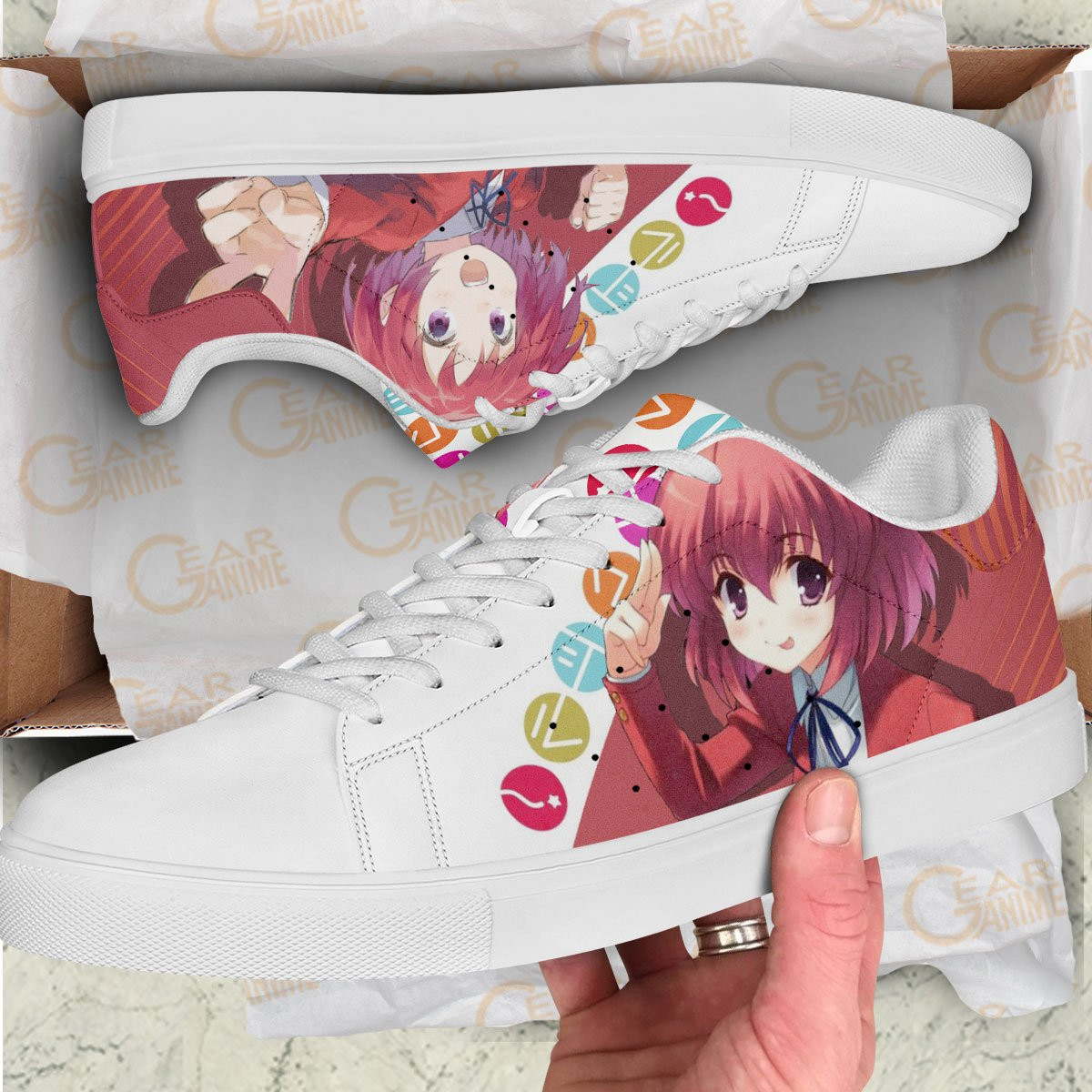 Toradora Minori Kushieda Skate Shoes Custom Anime Shoes