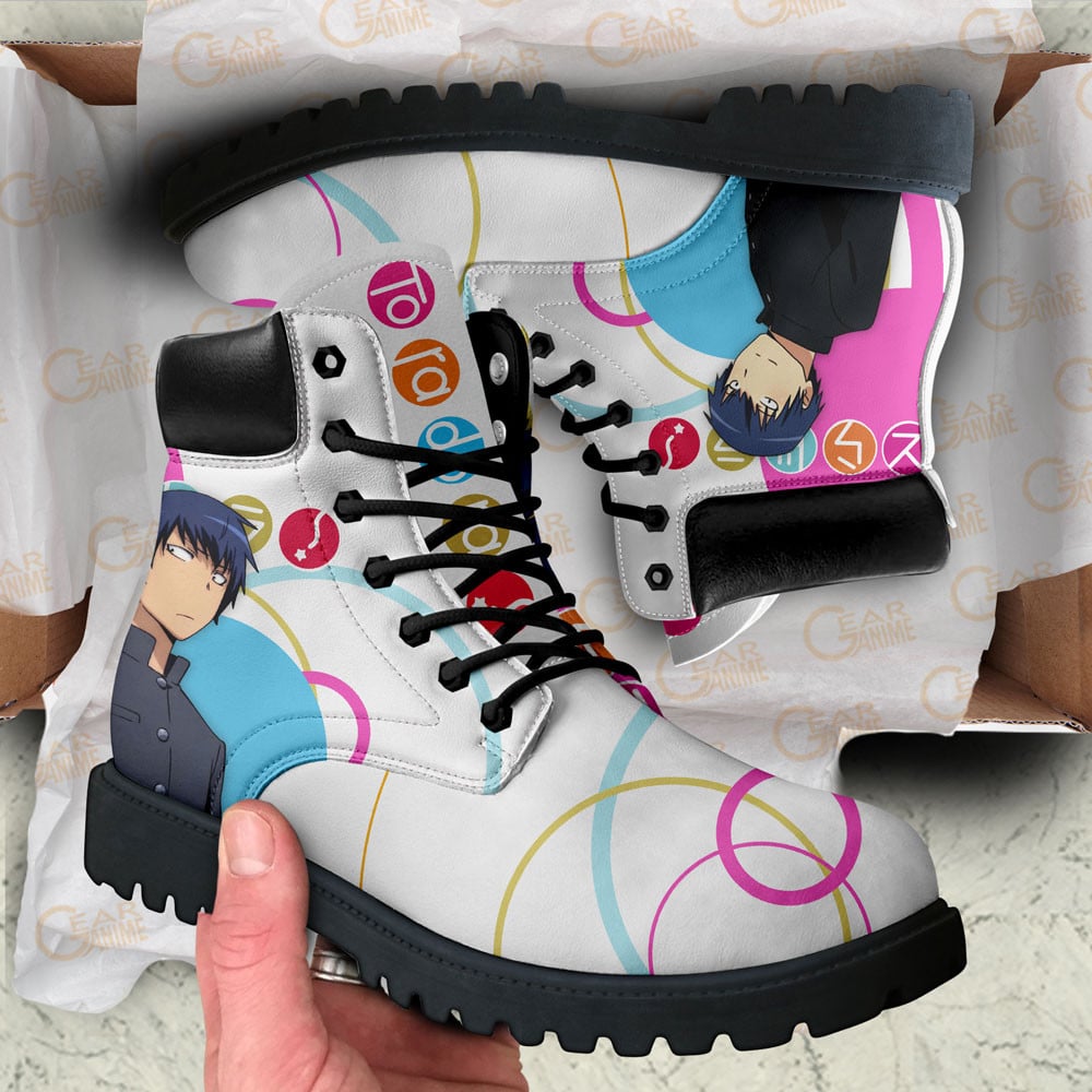 Toradora Ryuuji Takasu Boots Anime Custom Shoes