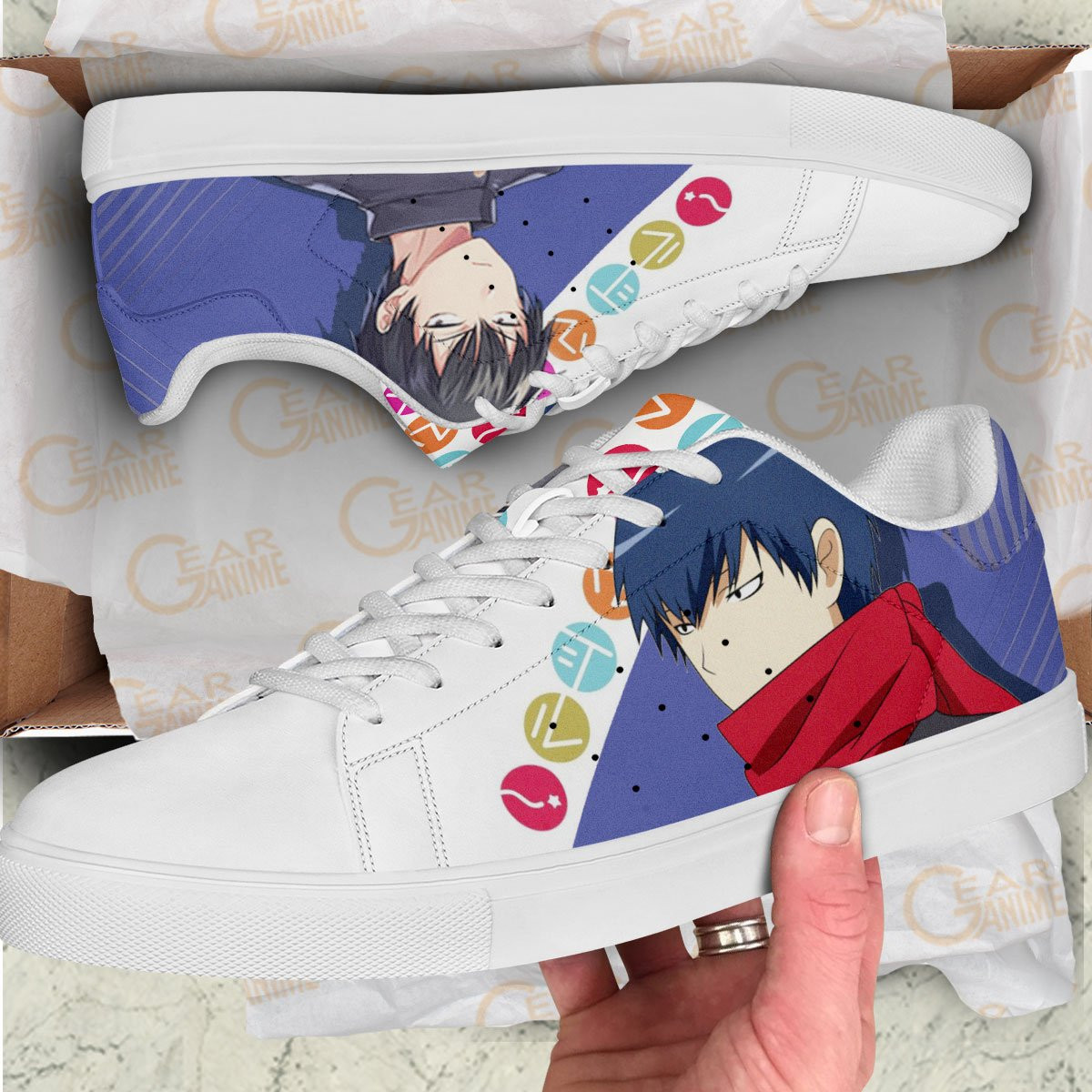Toradora Ryuuji Takasu Skate Shoes Custom Anime Shoes