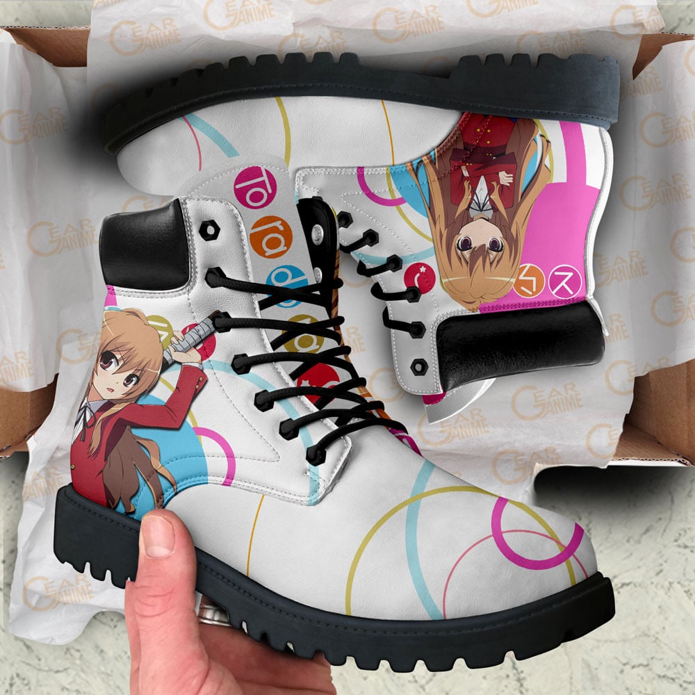 Toradora Taiga Aisaka Boots Anime Custom Shoes