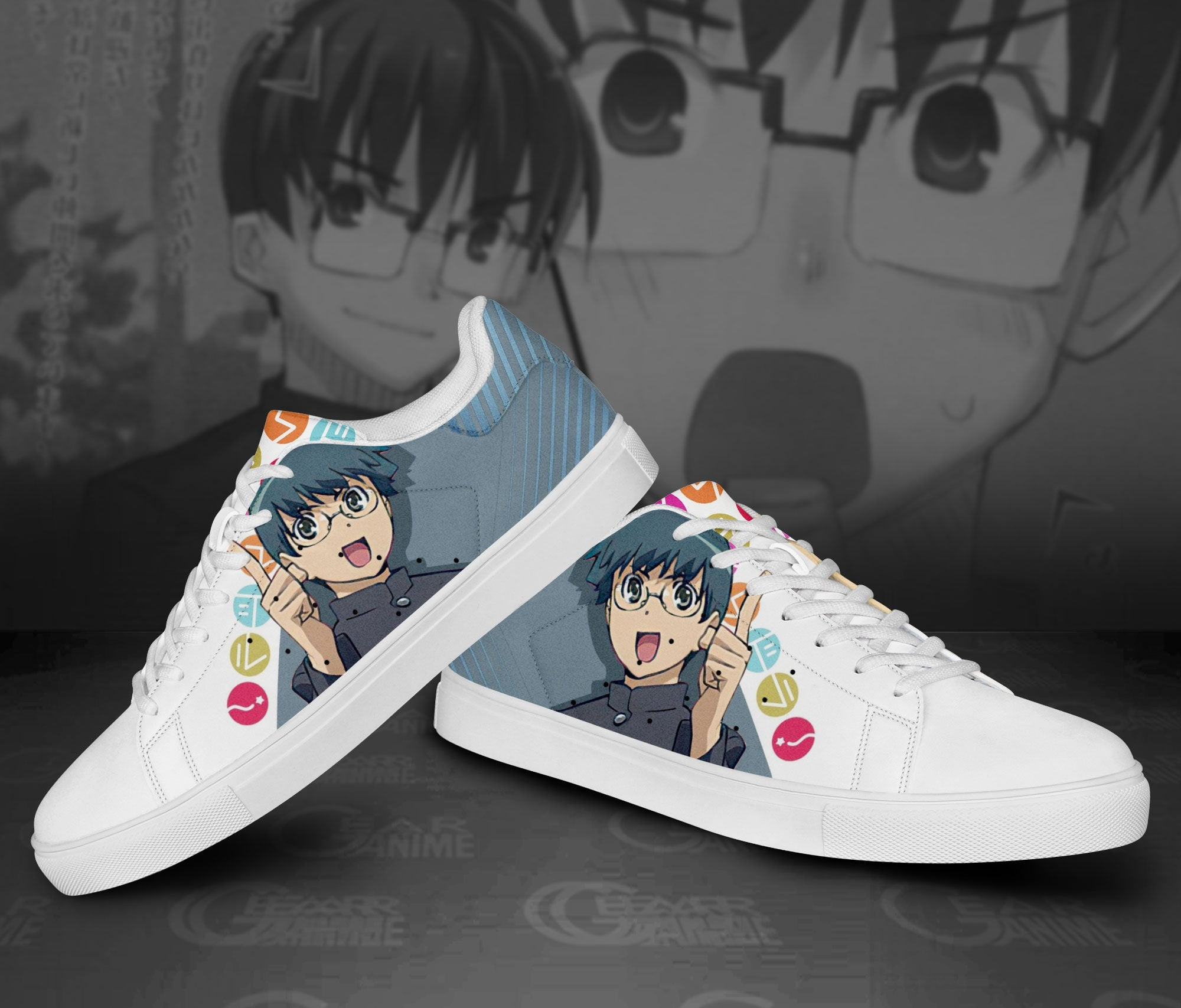 Toradora Yusaku Kitamura Skate Shoes Custom Anime Shoes