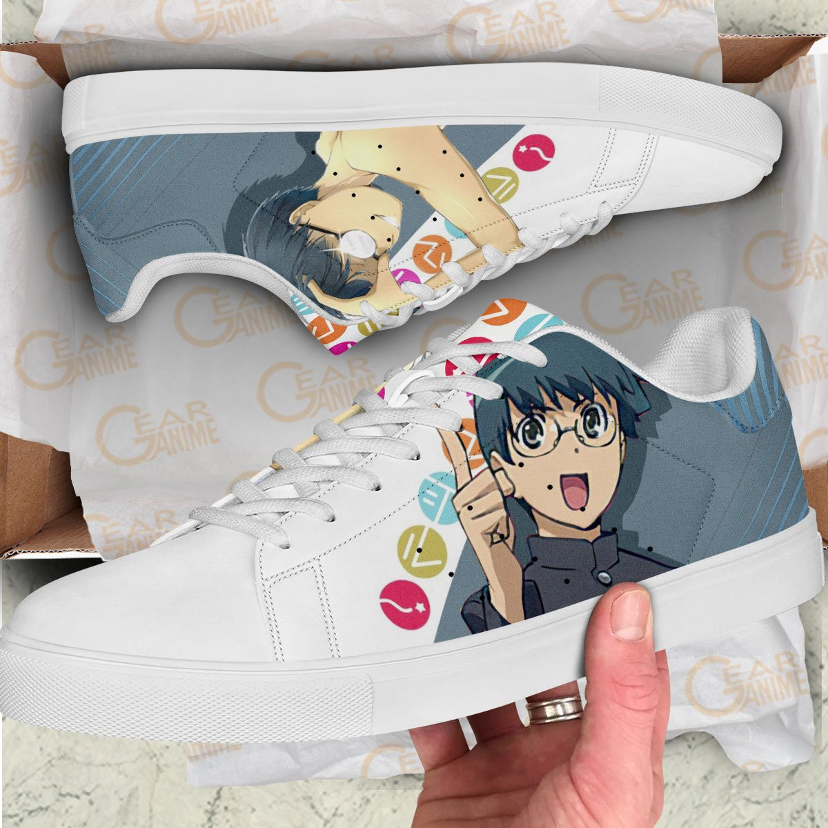 Toradora Yusaku Kitamura Skate Shoes Custom Anime Shoes