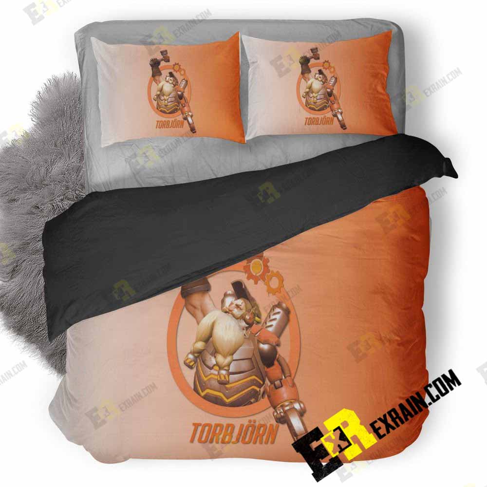 Torbjorn Overwatch Hero 07 3D Customized Duvet Cover Bedding Set