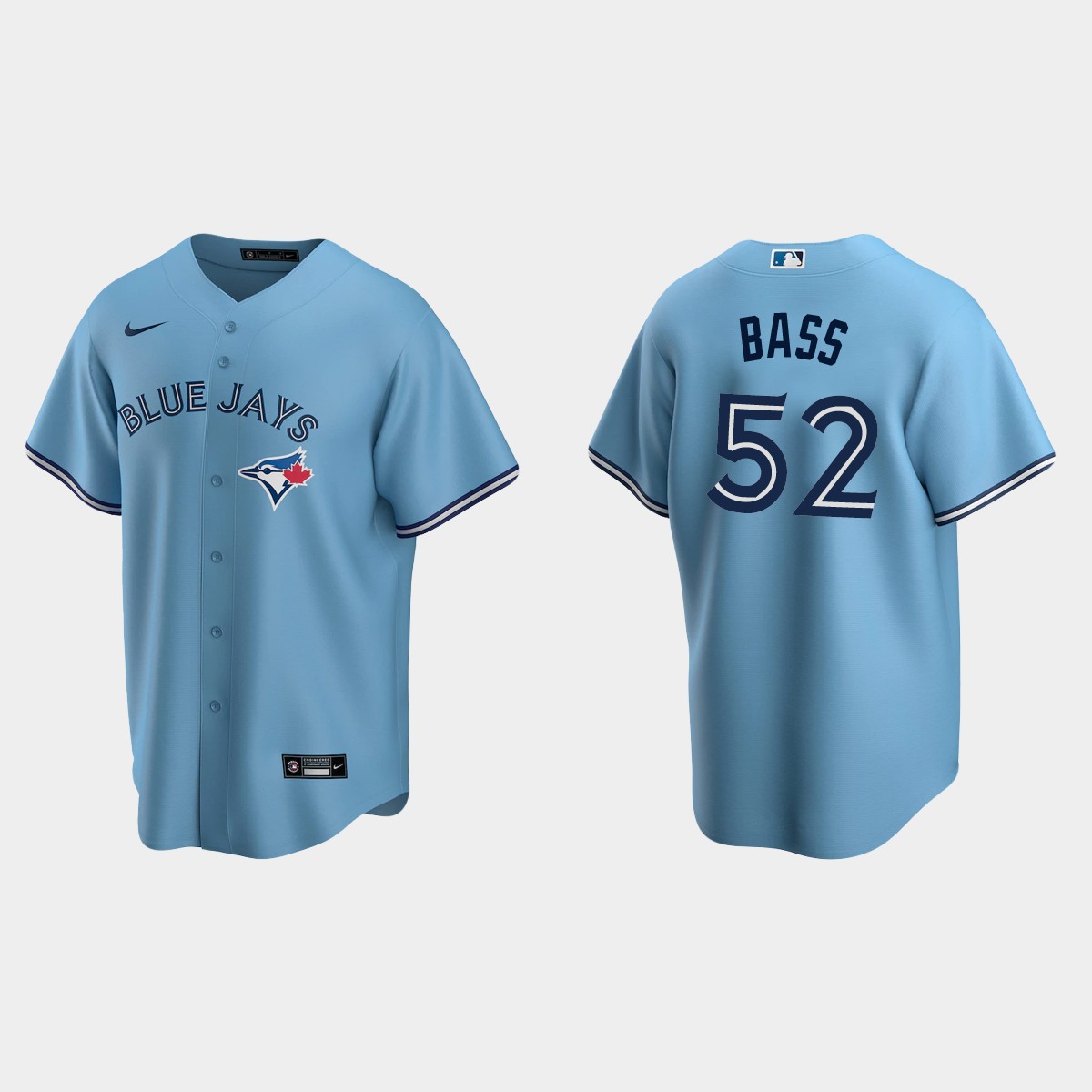 Toronto Blue Jays Anthony Bass Alternate Jersey - Powder Blue