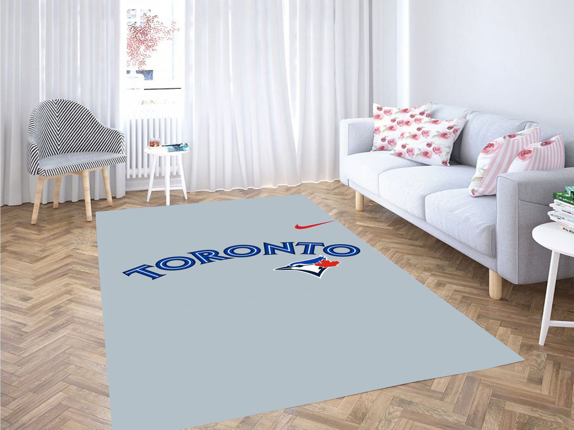 Toronto Blue Jays Carpet Rectangle Rug