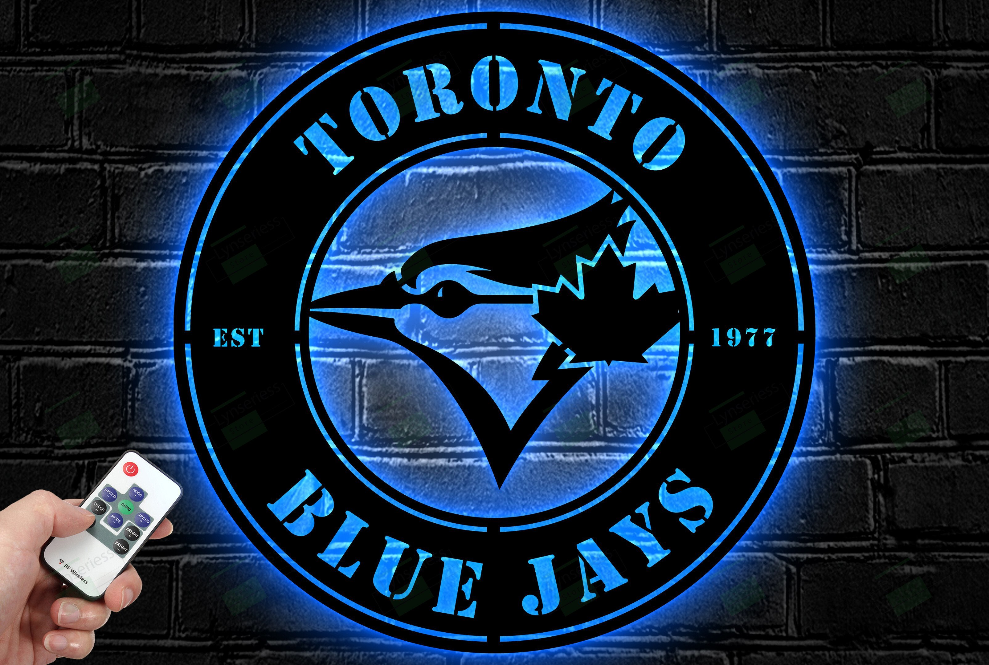 Toronto Blue Jays Metal Sign – Led Light Sign MLB