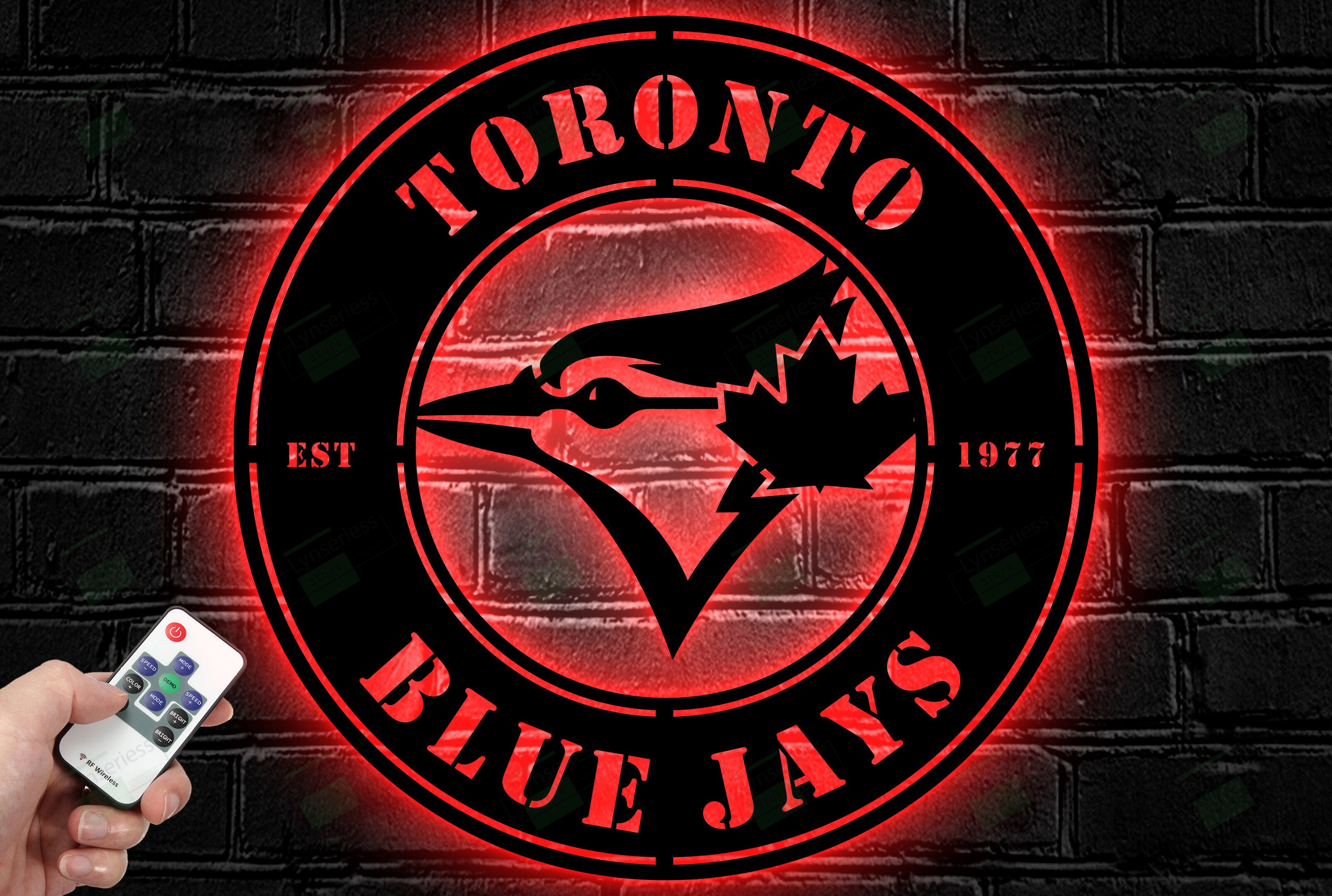 Toronto Blue Jays Metal Sign – Led Light Sign MLB