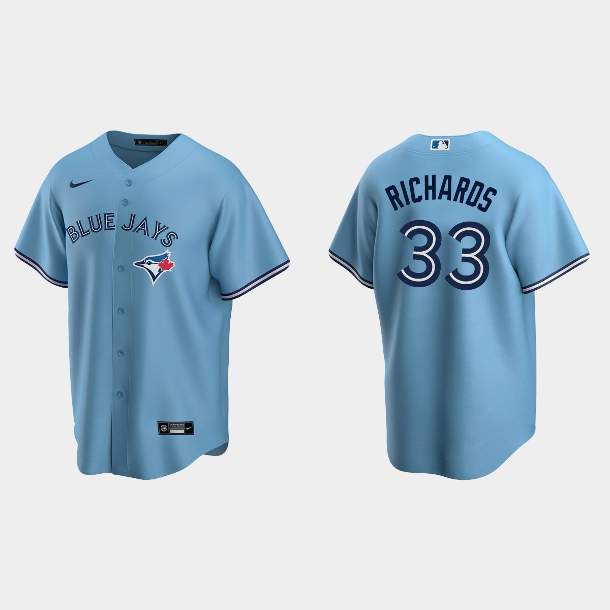 Toronto Blue Jays Trevor Richards Alternate Jersey - Powder Blue