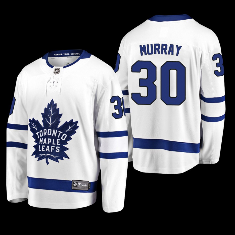 Toronto Maple Leafs #30 Matt Murray White 2022 Away Breakaway Player Jersey