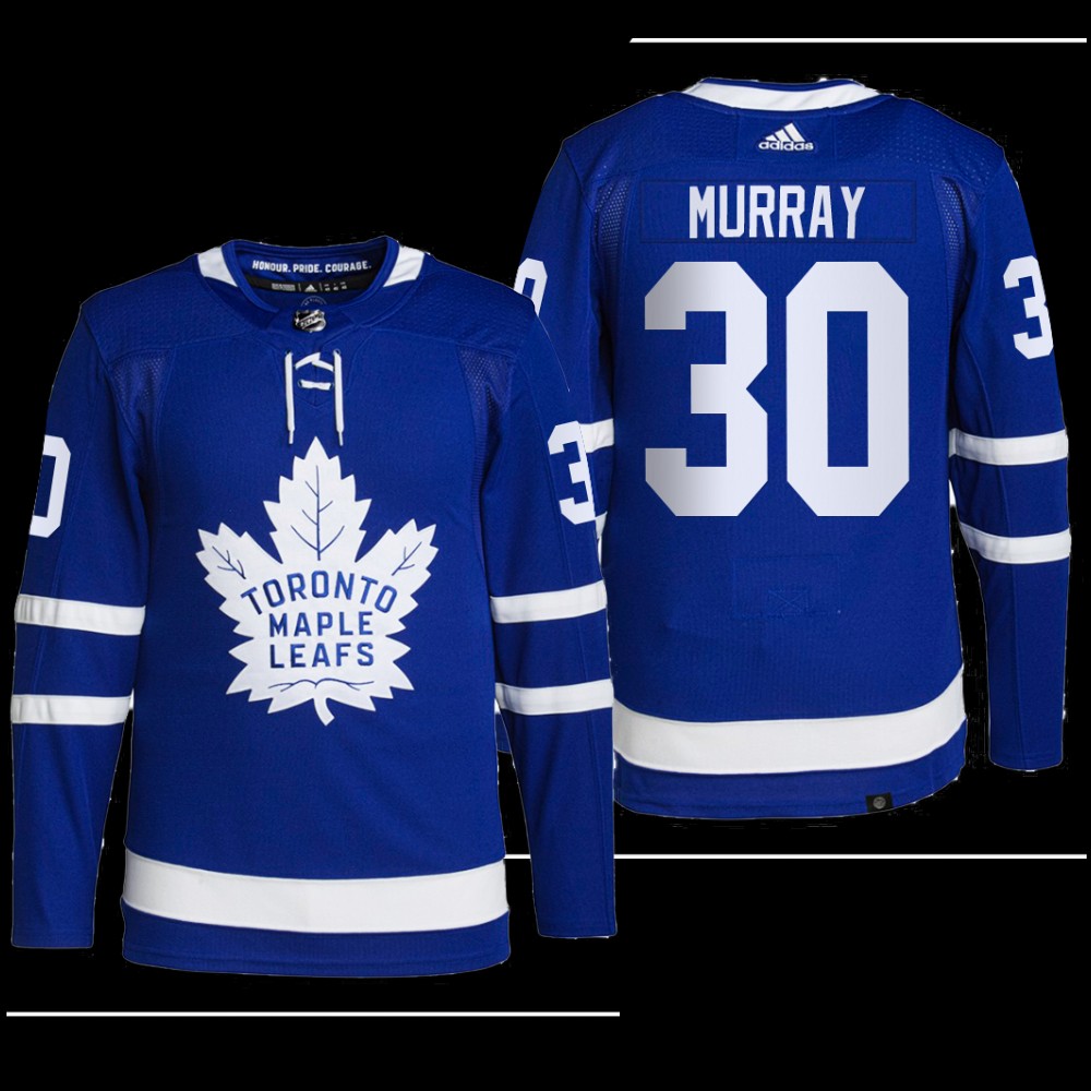Toronto Maple Leafs 2022 Primegreen Jersey Matt Murray Blue #30 Home Uniform