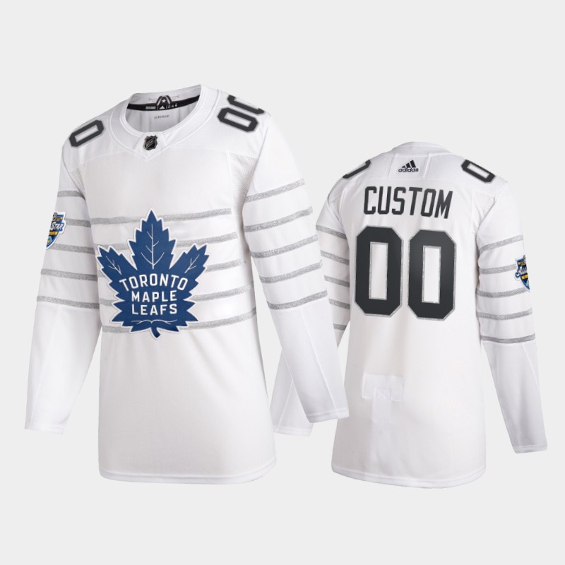 Toronto Maple Leafs Custom #00 2020 NHL All-Star Game White Jersey