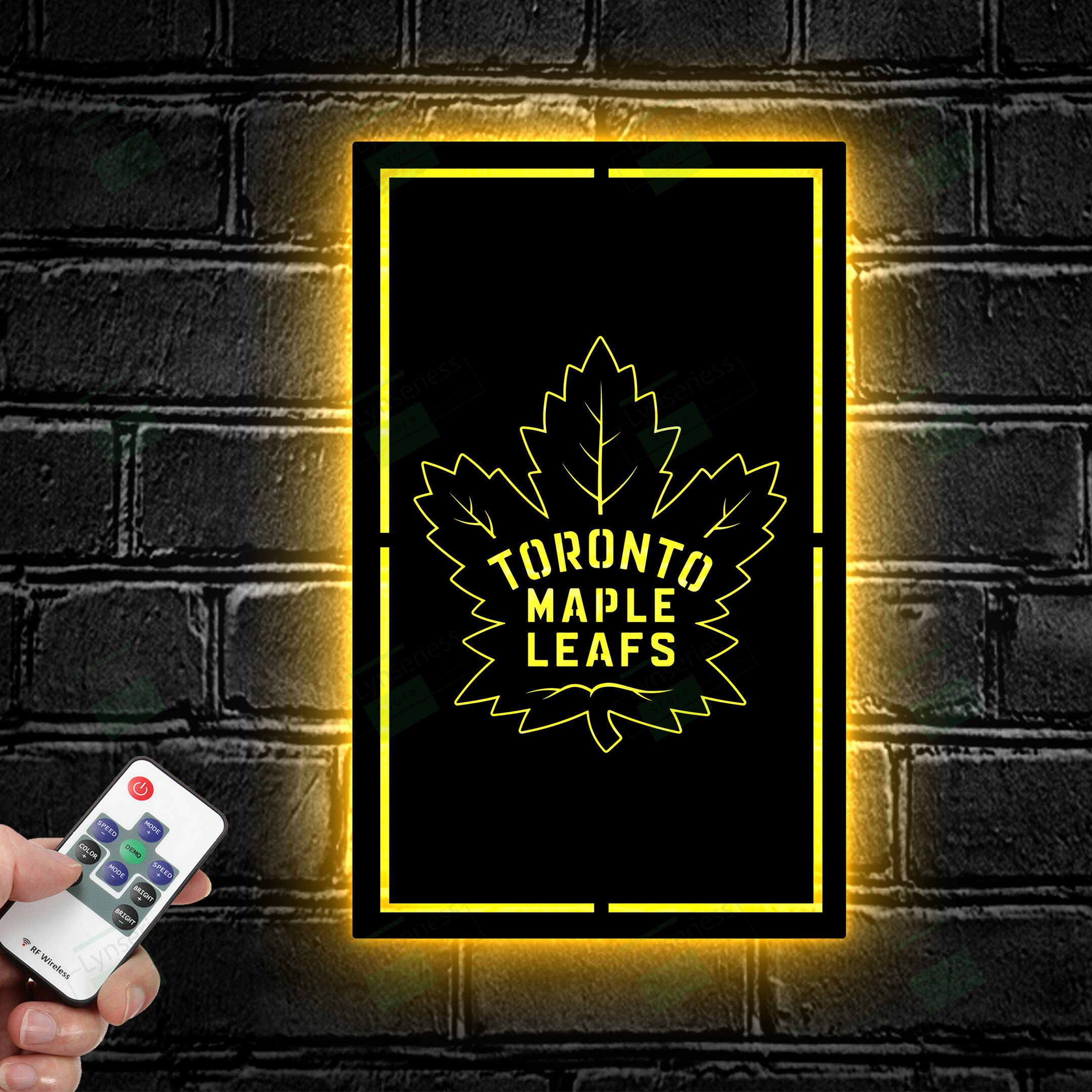 Toronto Maple Leafs Ice Hockey Metal Sign – Led light sign