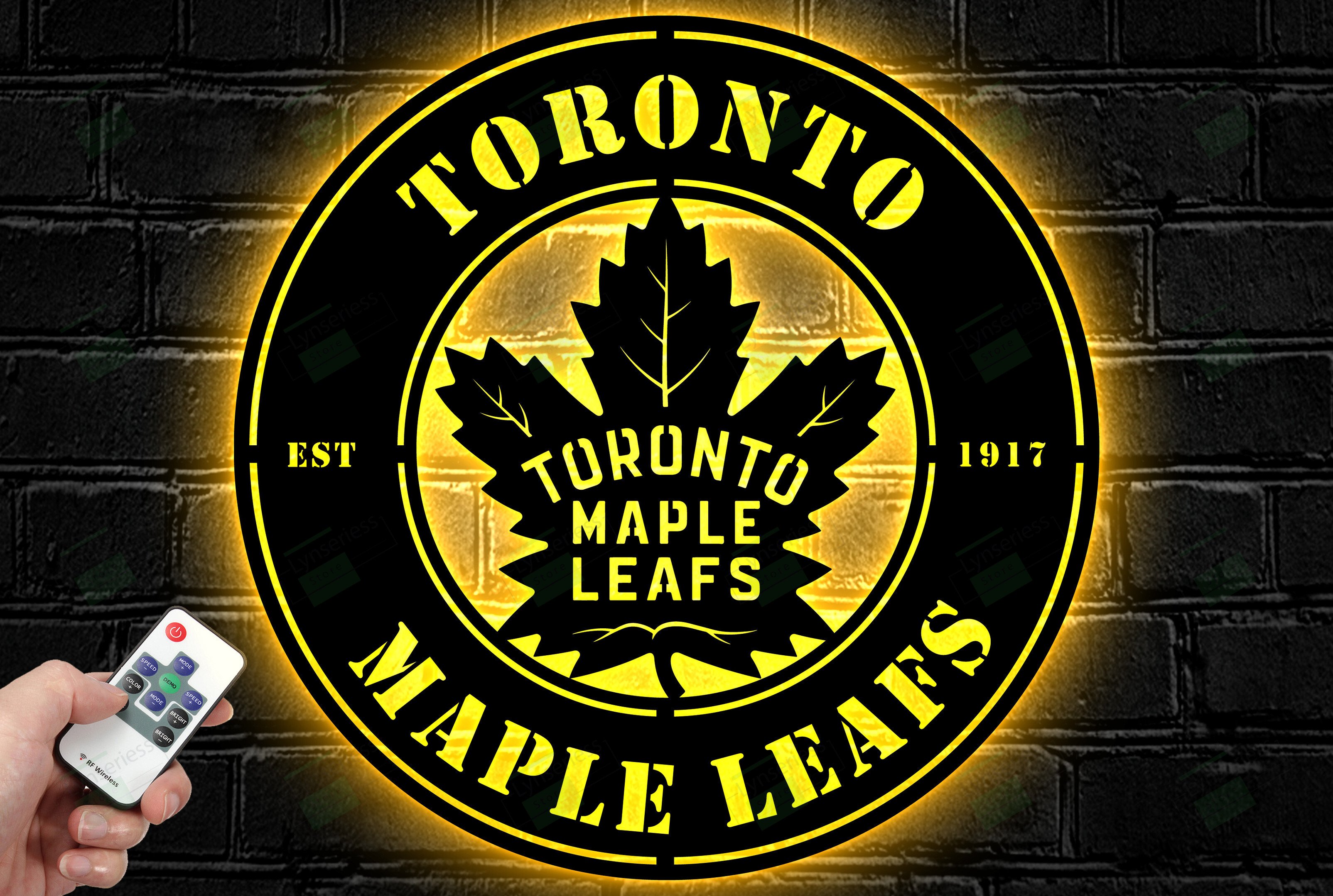 Toronto Maple Leafs Metal Sign – Led Light Sign NHL