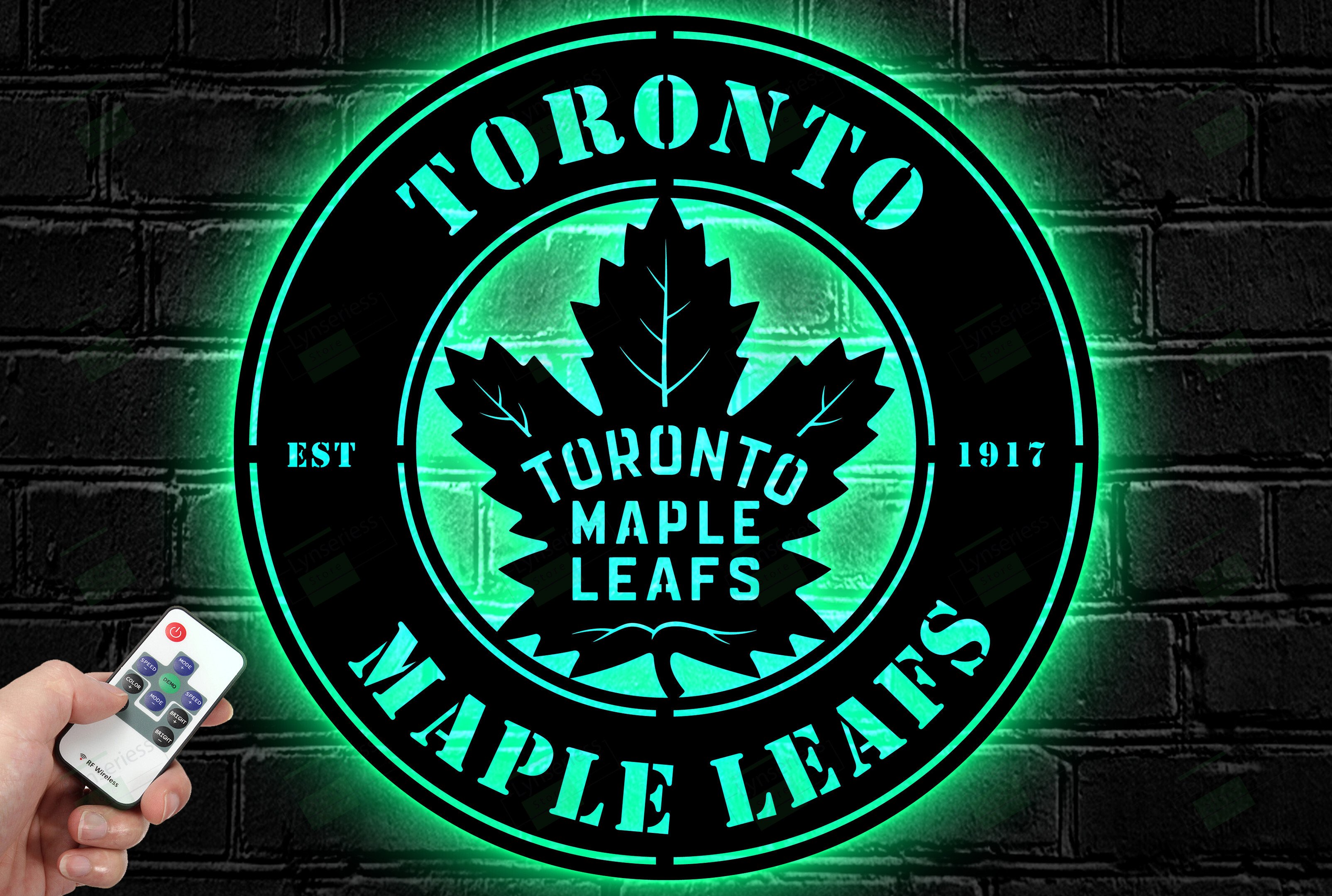 Toronto Maple Leafs Metal Sign – Led Light Sign NHL