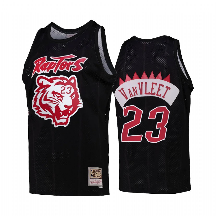Toronto Raptors 2022 Lunar New Year of Tiger Fred VanVleet Jersey Black Classic