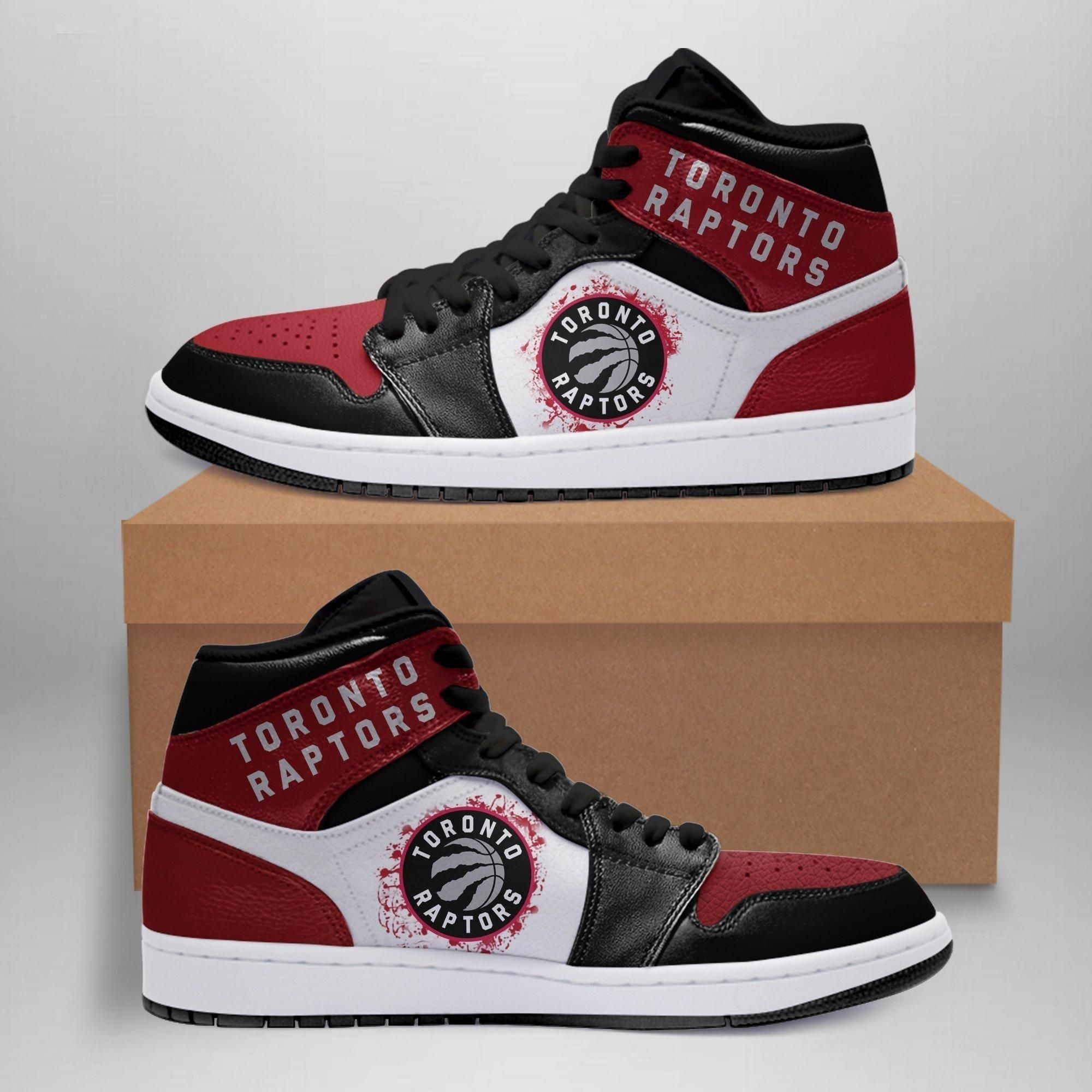 Toronto Raptors NBA basketball team Sneakers Gift For Fans High Top Air Jordan Sneaker, Air Jordan Hightop