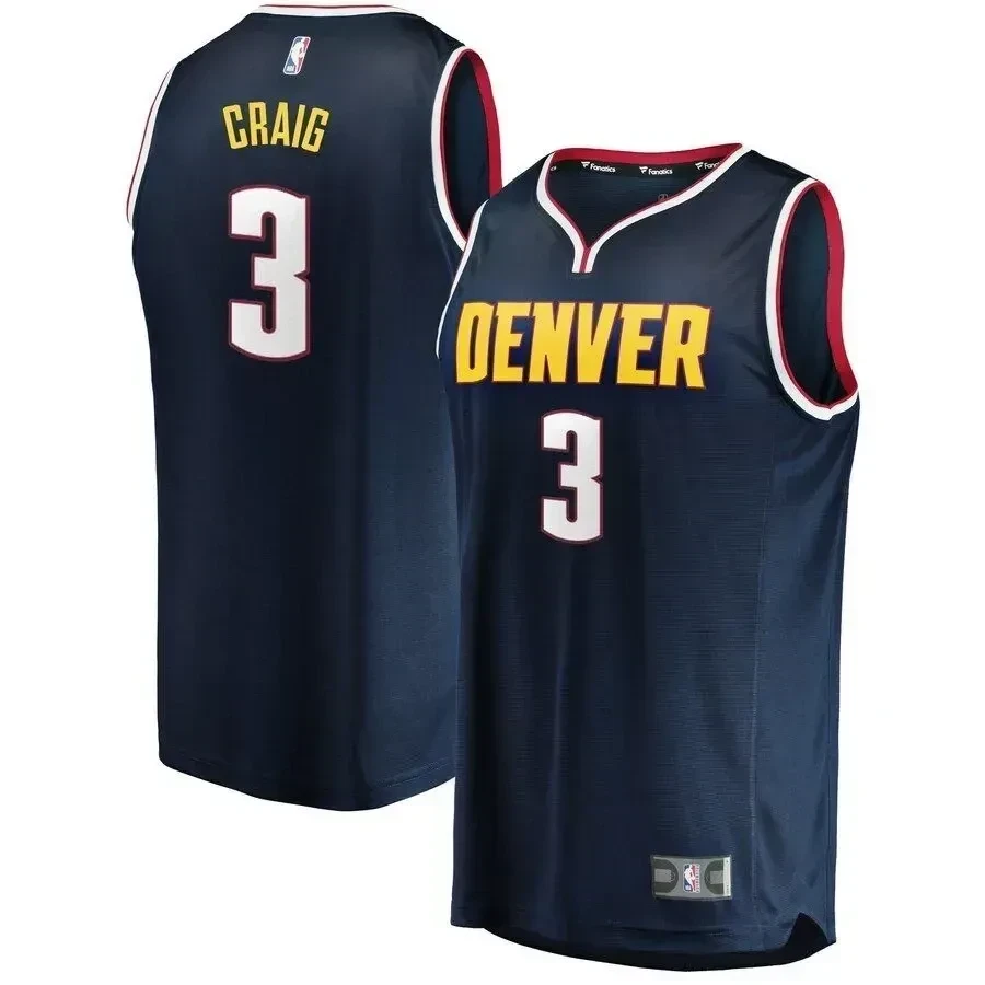 Torrey Craig Denver Nuggets Fast Break Jersey – Icon Edition – Blue